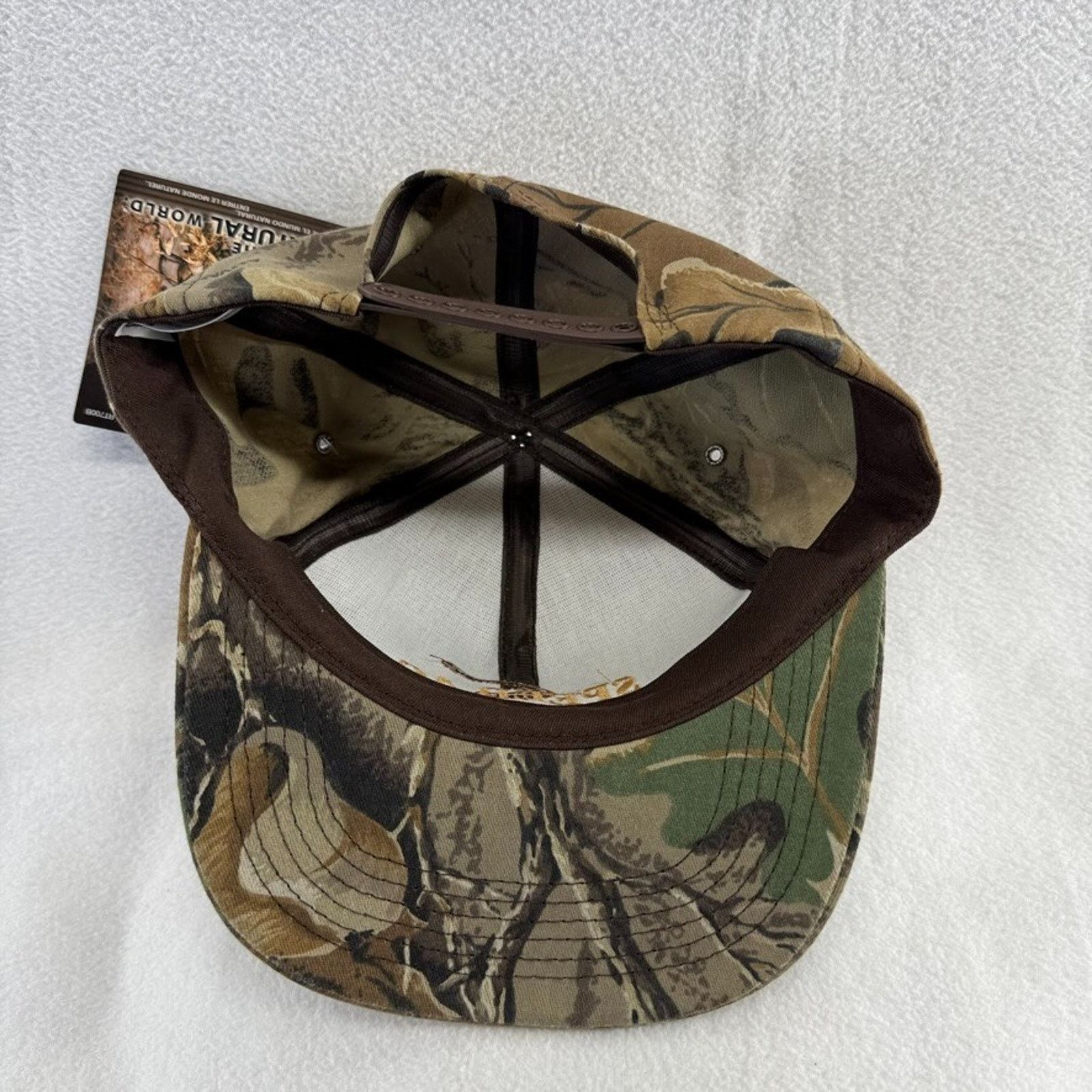 Vintage Vintage Camo Snapback Hat Camouflage NEW All Over Size ONE SIZE - 3 Thumbnail