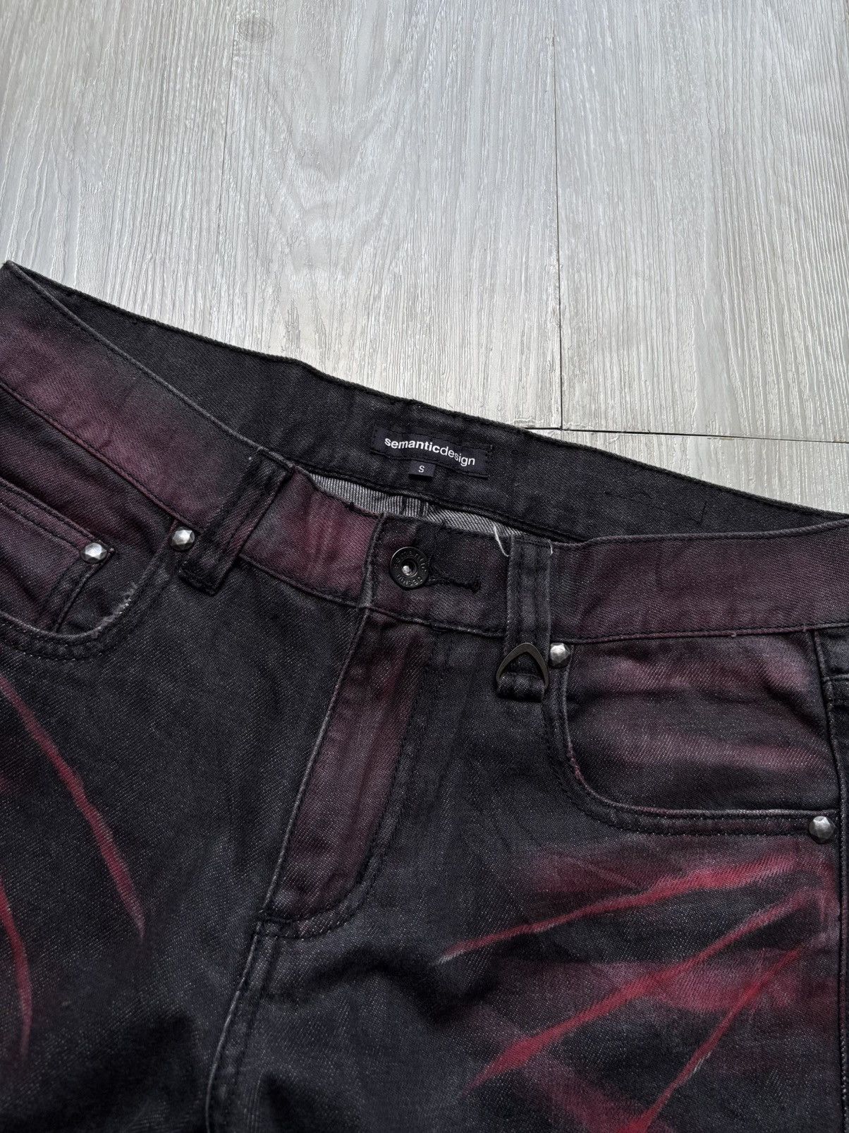 semanticdesign SEMANTIC DESIGN lace-up jeans Size US 28 / EU 44 - 5 Thumbnail