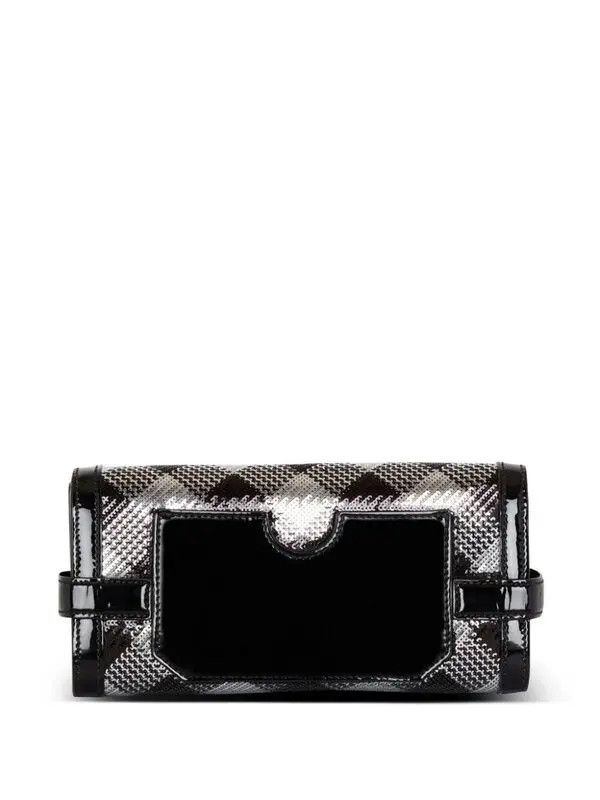 Balmain o1s1wg111225 Size:OS/B-Buzz Pouch 23 in Black Size ONE SIZE - 2 Thumbnail