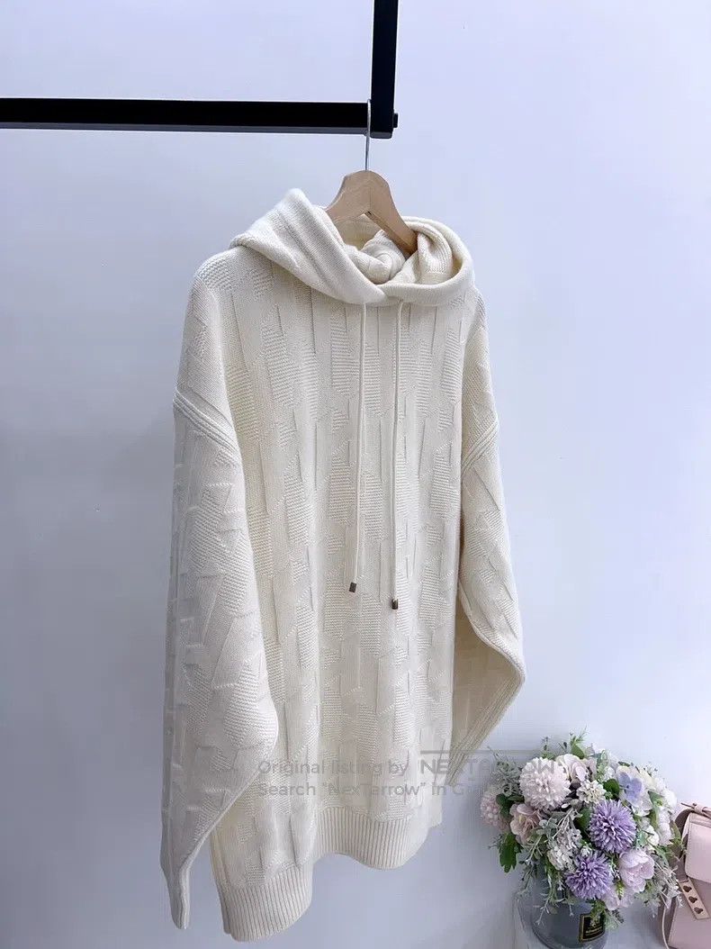 Hermes Hermes Milkshake white sweater Size XS / US 0-2 / IT 36-38 - 3 Thumbnail