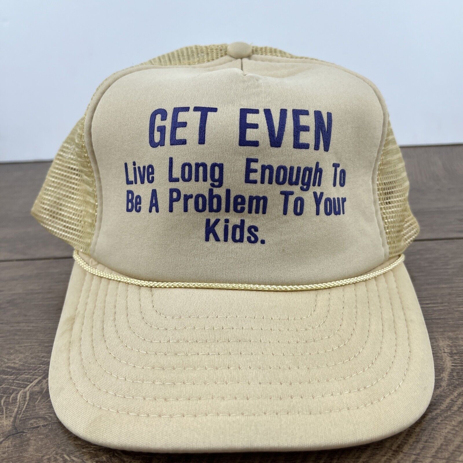 Other Get Even Hat Live Long Enough to be a Problem to your Kids H Size ONE SIZE - 8 Thumbnail