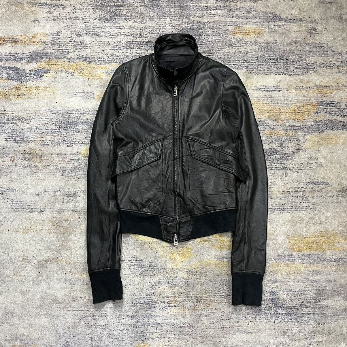 Ekam Ekam extra long sleeve Leather jacket Size US M / EU 48-50 / 2 - 4 Thumbnail