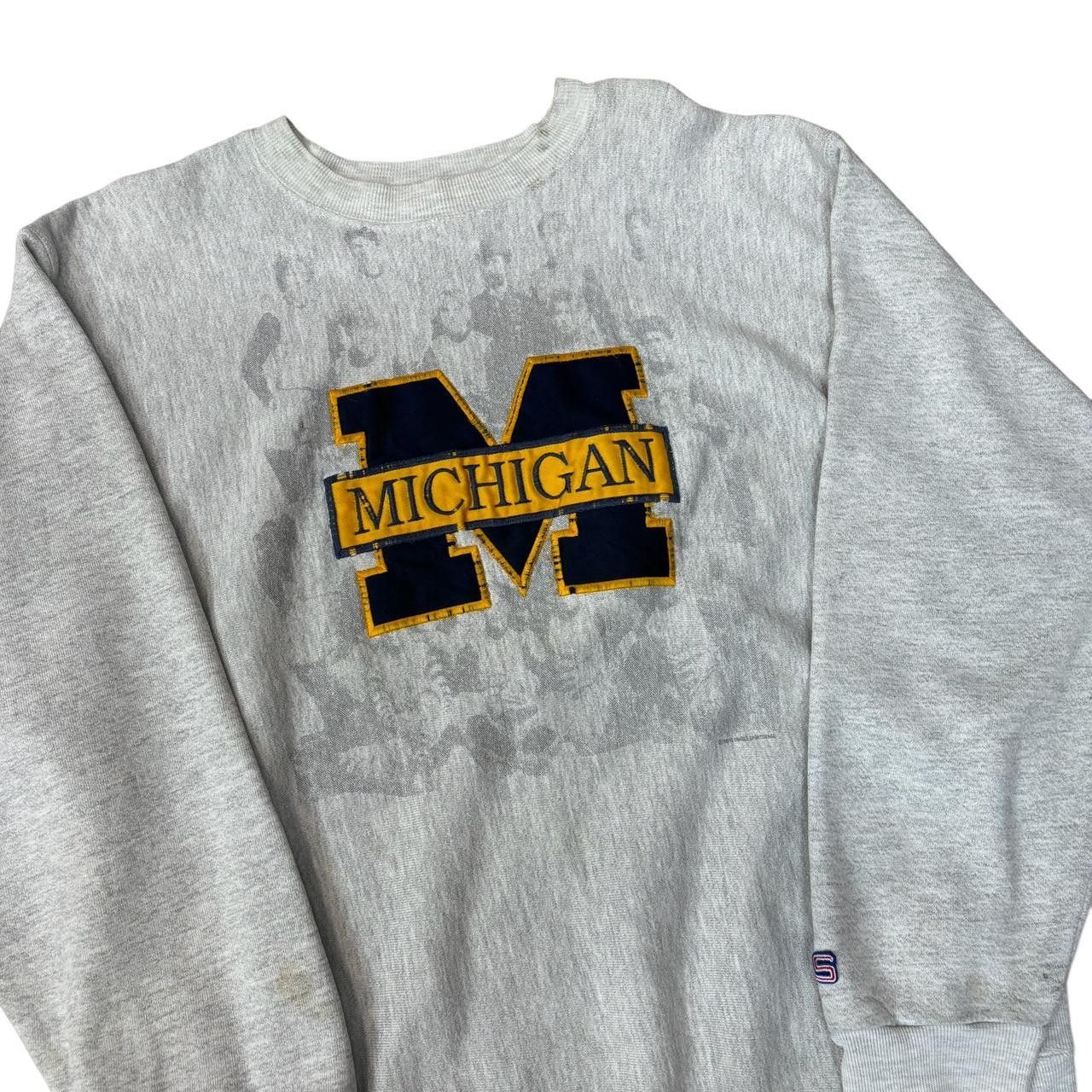 Vintage Vintage Michigan sweatshirt size: L Size US L / EU 52-54 / 3 - 2 Thumbnail