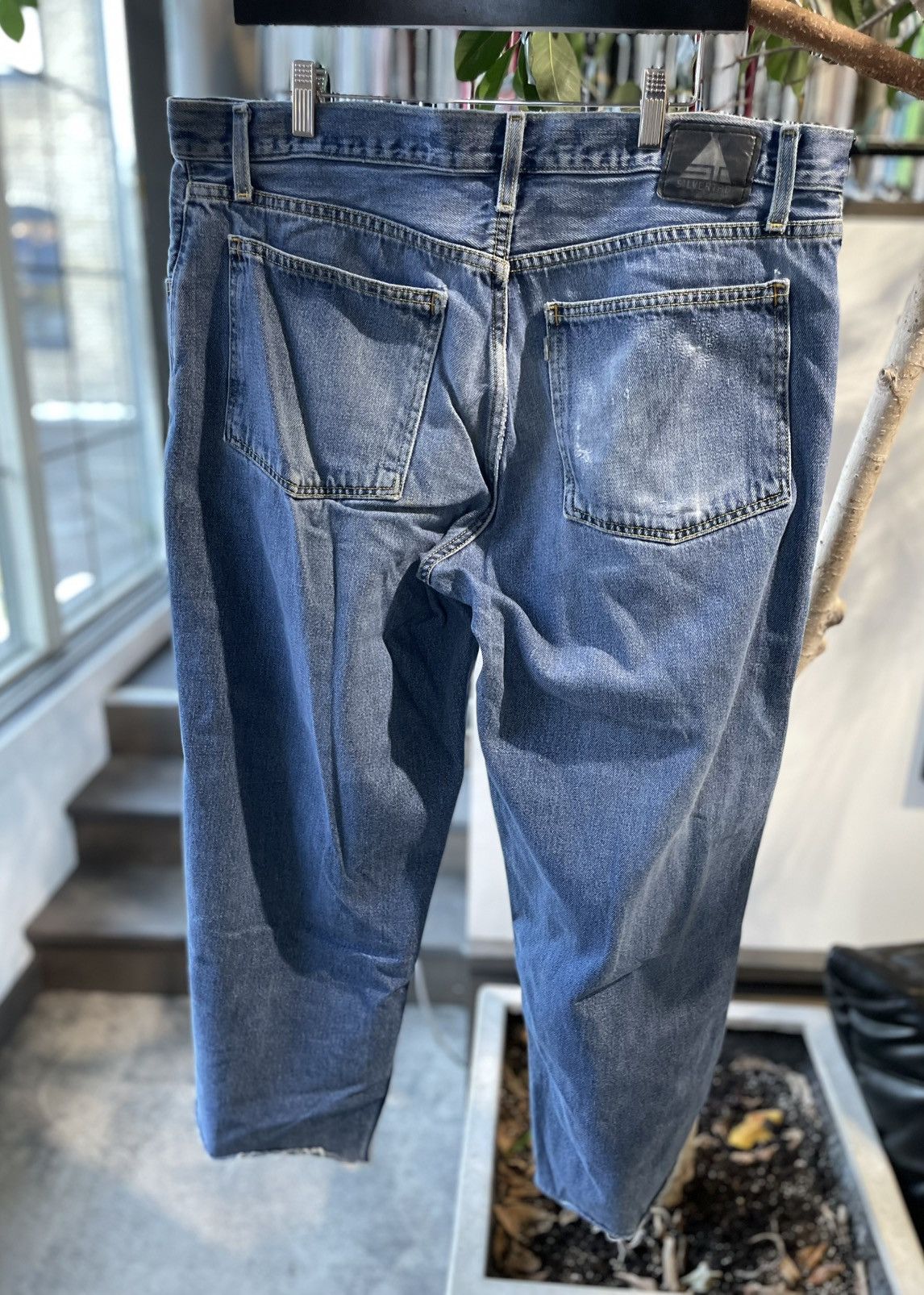 Levi's Vintage Clothing Vintage Y2K Levi's Silver Tab Wide-Leg Jeans Size US 38 / EU 54 - 4 Thumbnail