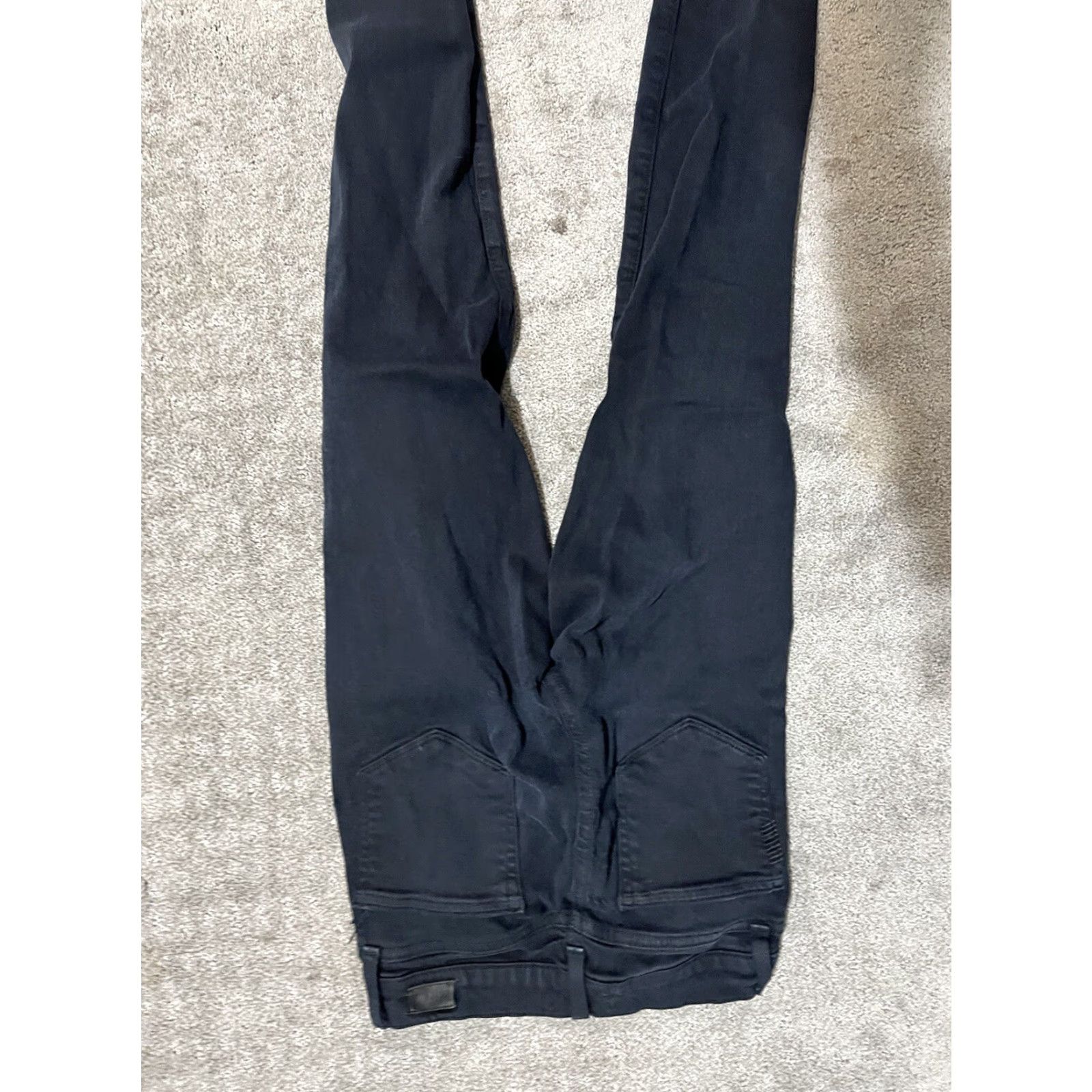 Paige PAIGE VERDUGO ULTRA SKINNY Mid-Rise Jeans Black 28 x 29 Inseam Pants Womens Vintage? No Size 28" / US 6 / IT 42 - 4 Thumbnail