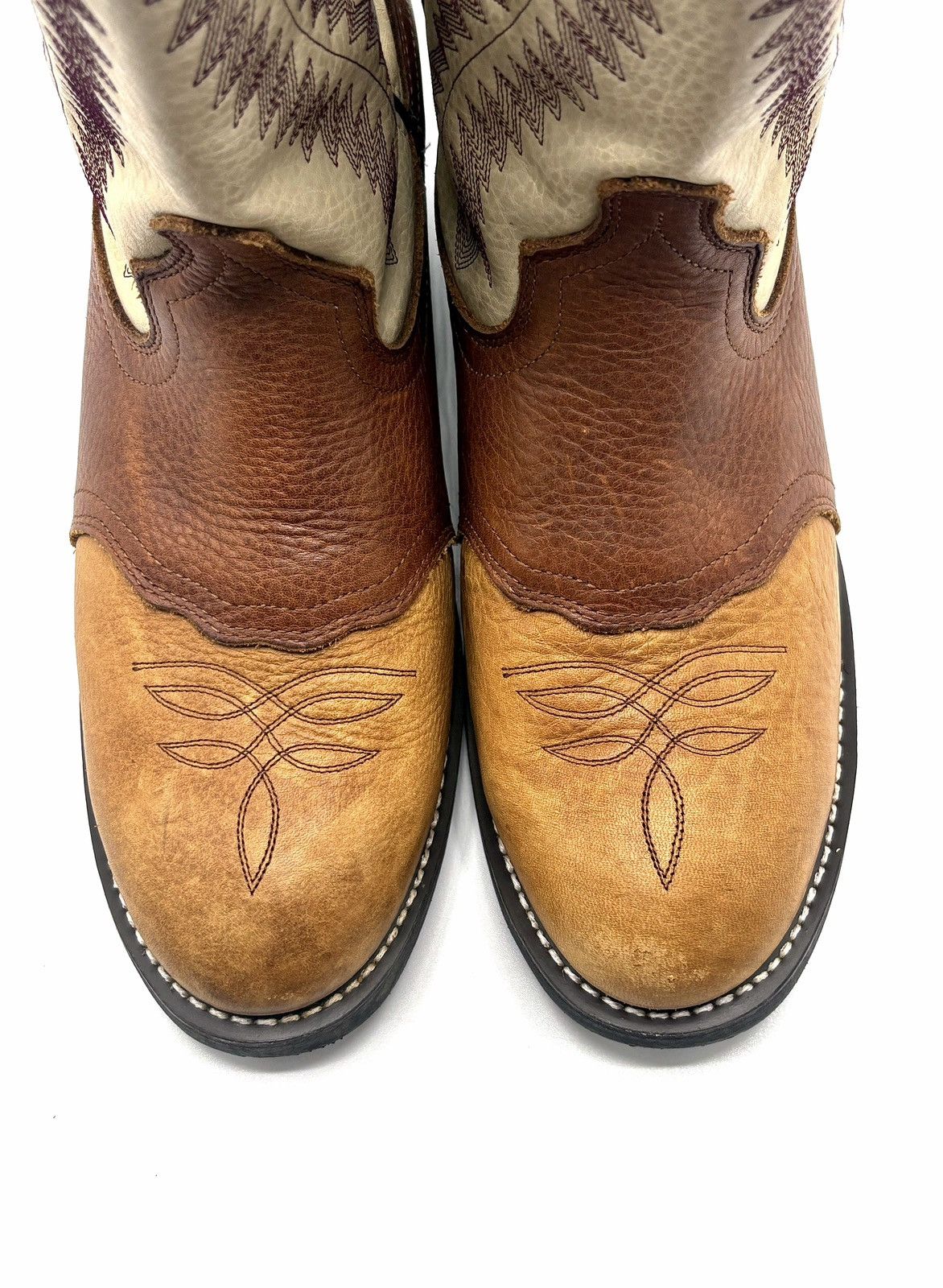 Genuine Leather Laredo Knoxville Embroidered Buckaroo Cowboy Boots Size US 9.5 / EU 42-43 - 8 Thumbnail