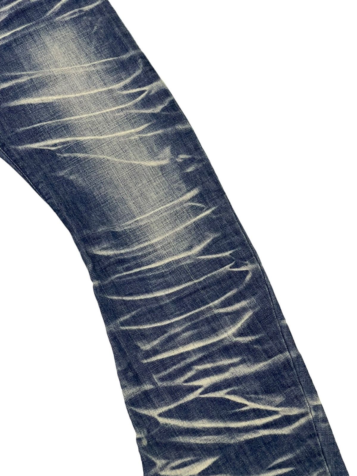 Japanese Brand Flare Jeans Buffalo Bobs Banana Curv Low Rise Boot Cut 8🟦0 Size US 35 - 7 Thumbnail