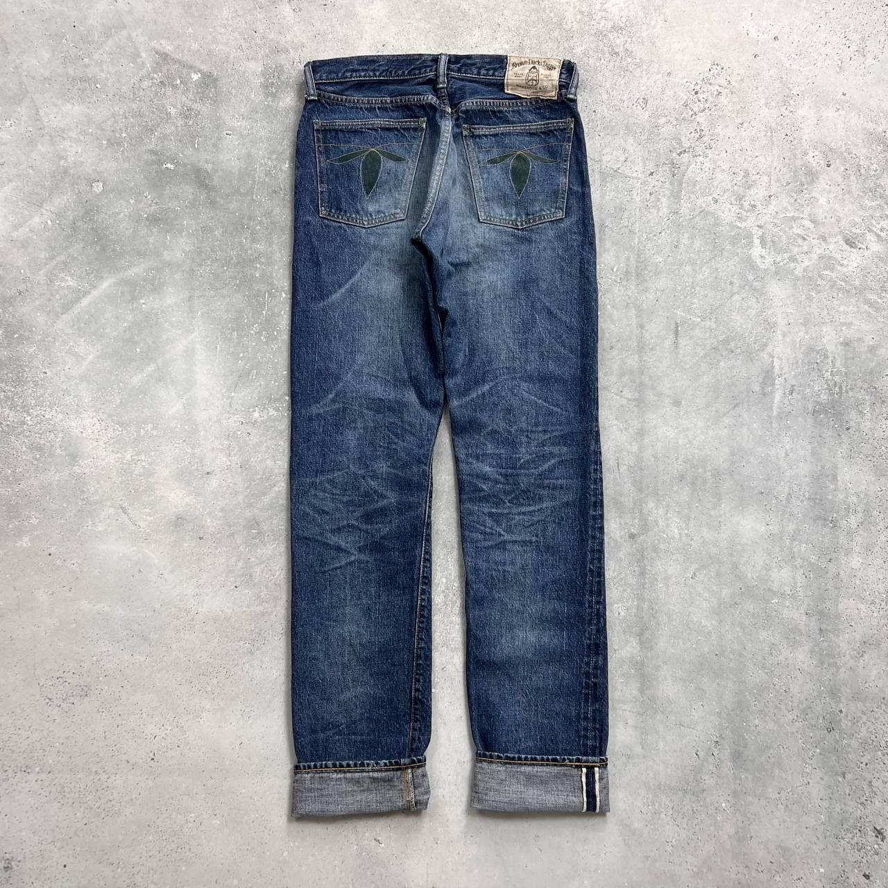 Warehouse & Co. Brown-Duck Digger by Warehouse & Co Selvedge Jeans Blue W30 Size US 30 / EU 46 - 1 Thumbnail