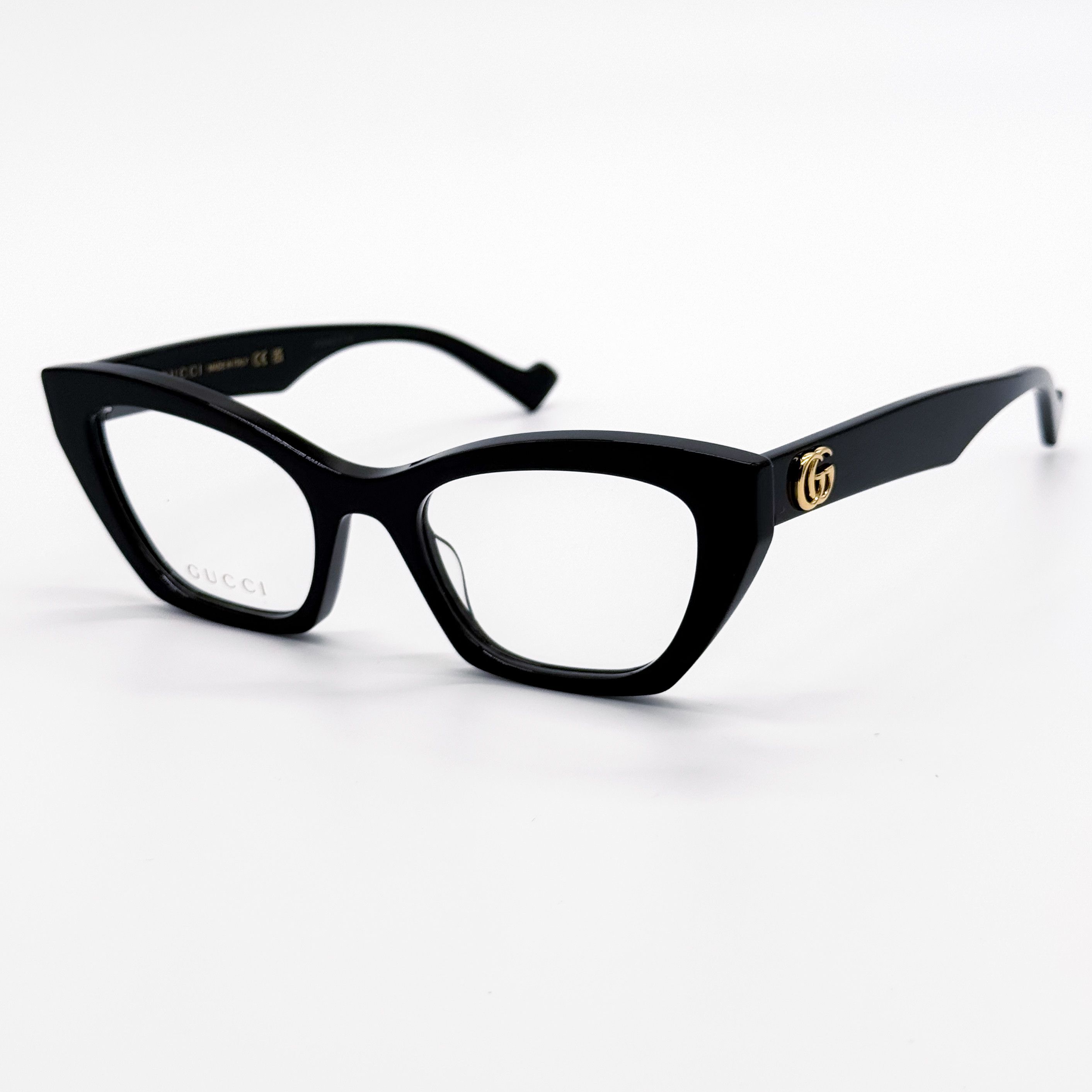 Gucci NEW GUCCI GG1334O 001 EYEGLASSES WOMEN BLACK CAT EYE GUCCI Size ONE SIZE - 4 Thumbnail