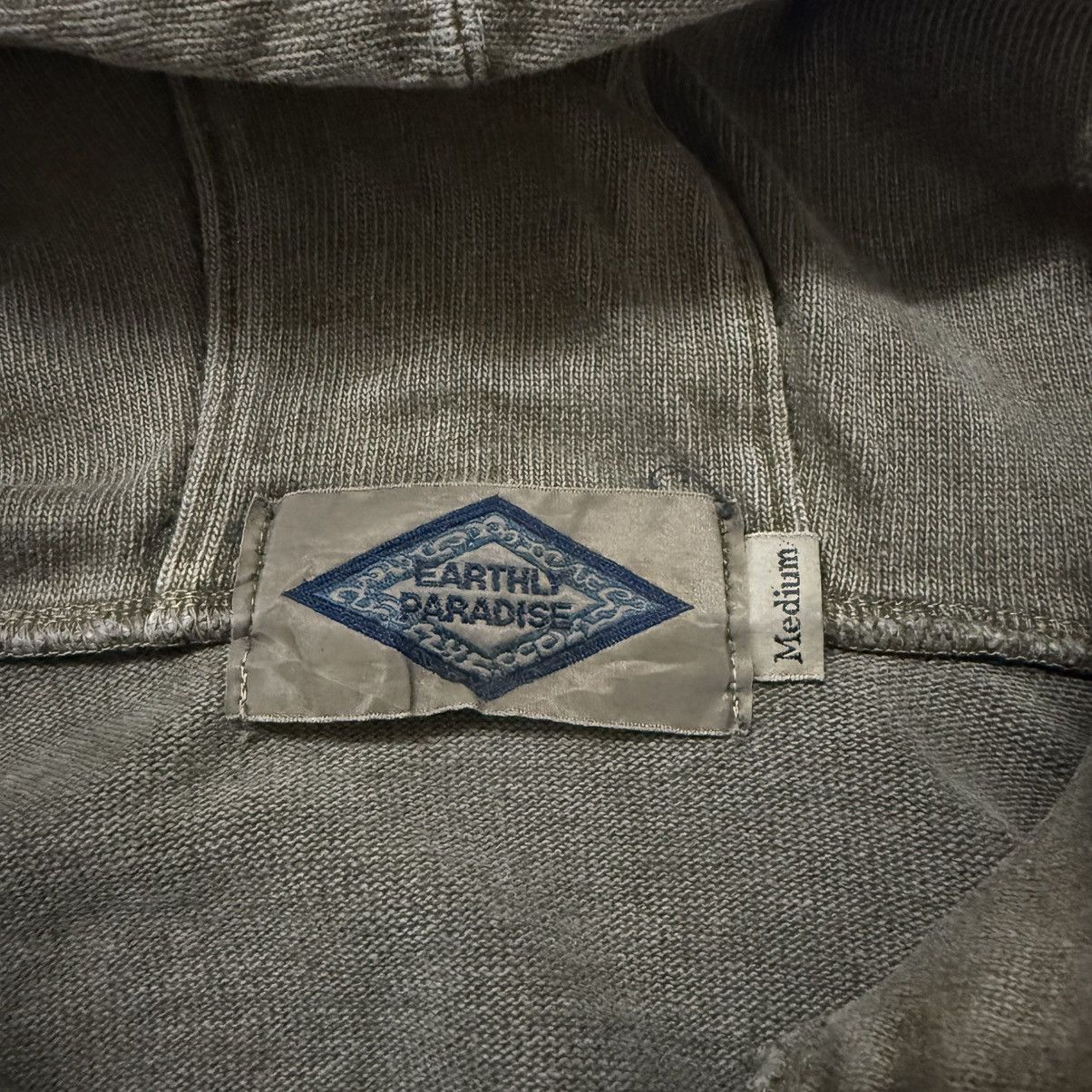 Japanese Brand Earth Paradise Half Zipper Hoodie Japanese Brand Size US M / EU 48-50 / 2 - 5 Thumbnail