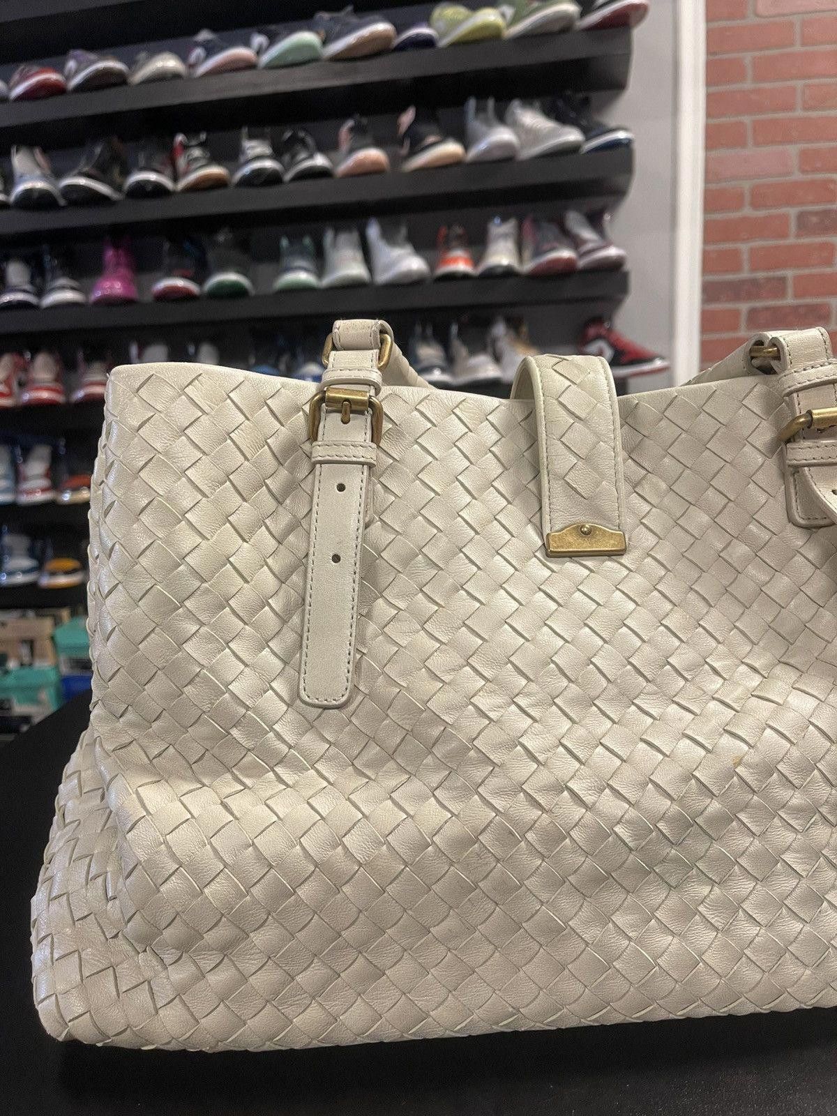 Bottega Veneta Bottega Venta Nappa Intrecciato Medium Roma Tote Marmo Size ONE SIZE - 6 Thumbnail