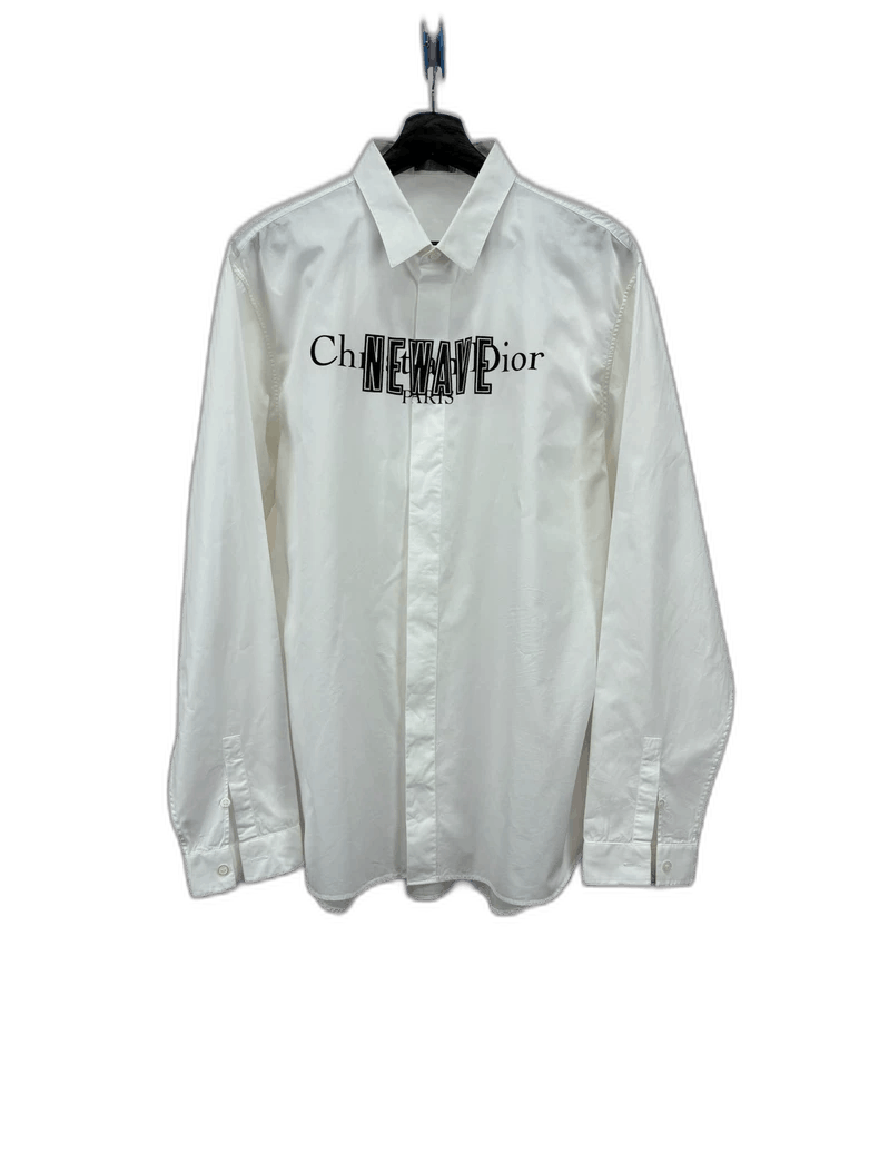 Dior Dior Classic Logo Long Sleeve Shirt-2505 Size US M / EU 48-50 / 2 - 1 Thumbnail