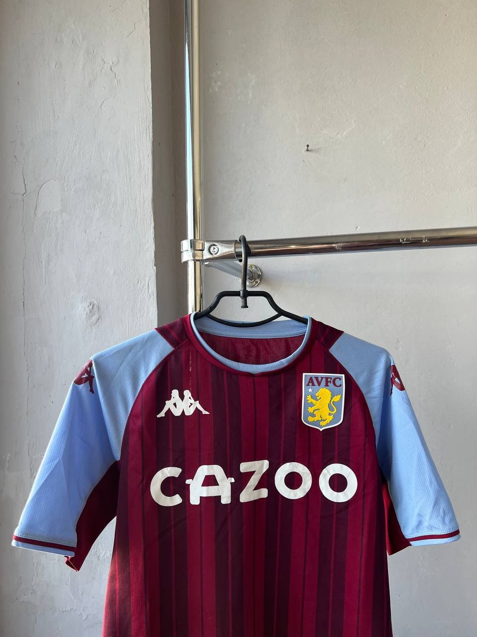 Kappa 2021/22 ASTON VILLA HOME SOCCER JERSEY FOOTBALL SHIRT SZ S Size US S / EU 44-46 / 1 - 3 Thumbnail