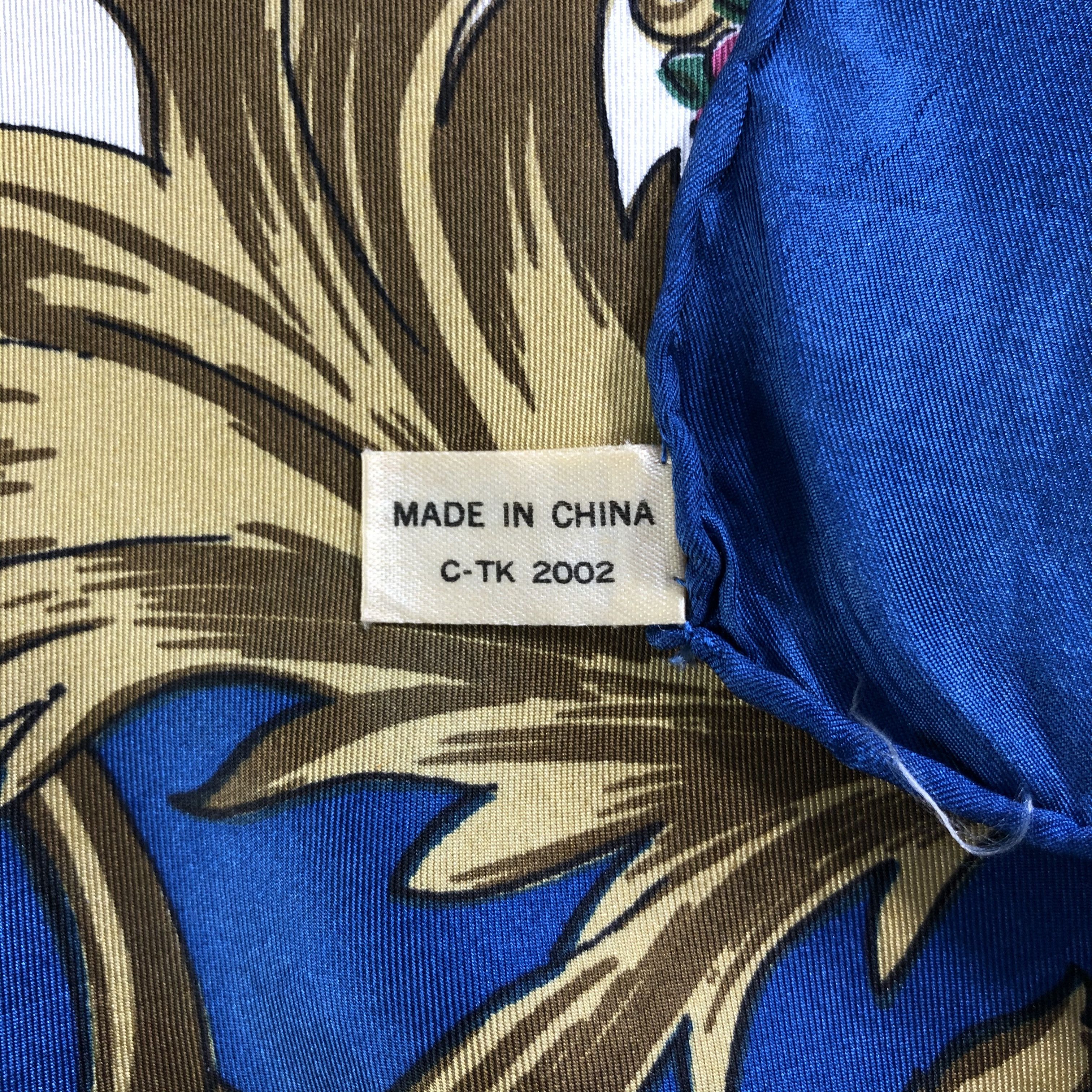 Vintage Vintage Silk Scarf Size ONE SIZE - 6 Thumbnail