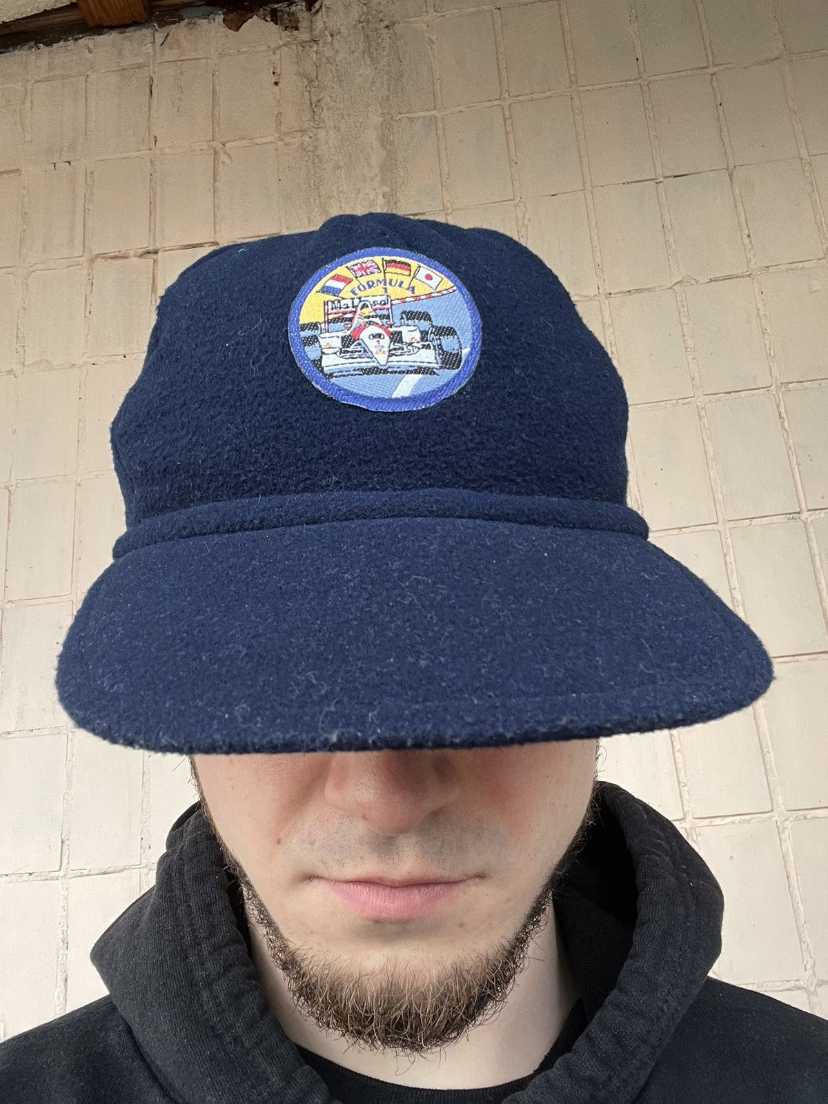 Vintage Vintage Streetwear Fleece Hat Formula 1 Y2K Size ONE SIZE - 20 Thumbnail