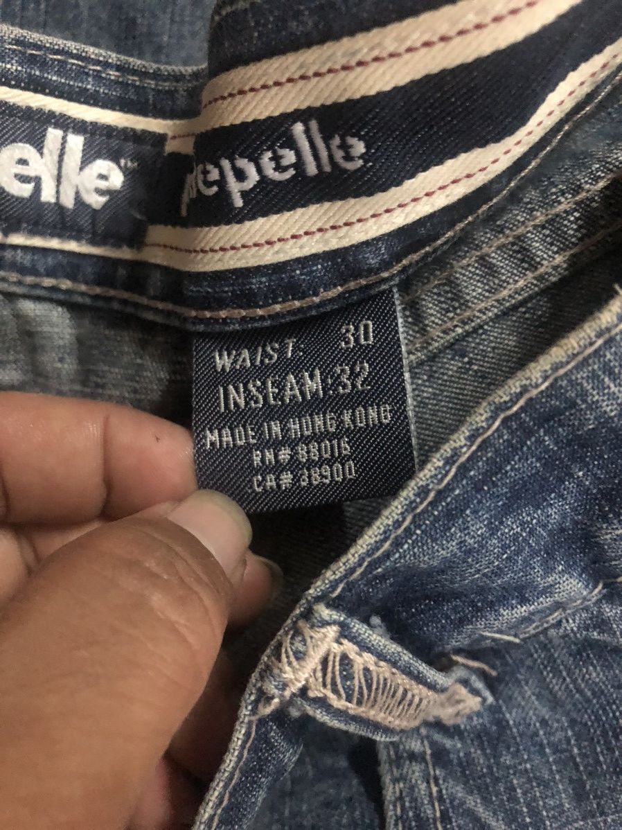 Pelle Pelle Pelle Pelle Baggy Denim Pants Size US 31 - 5 Thumbnail