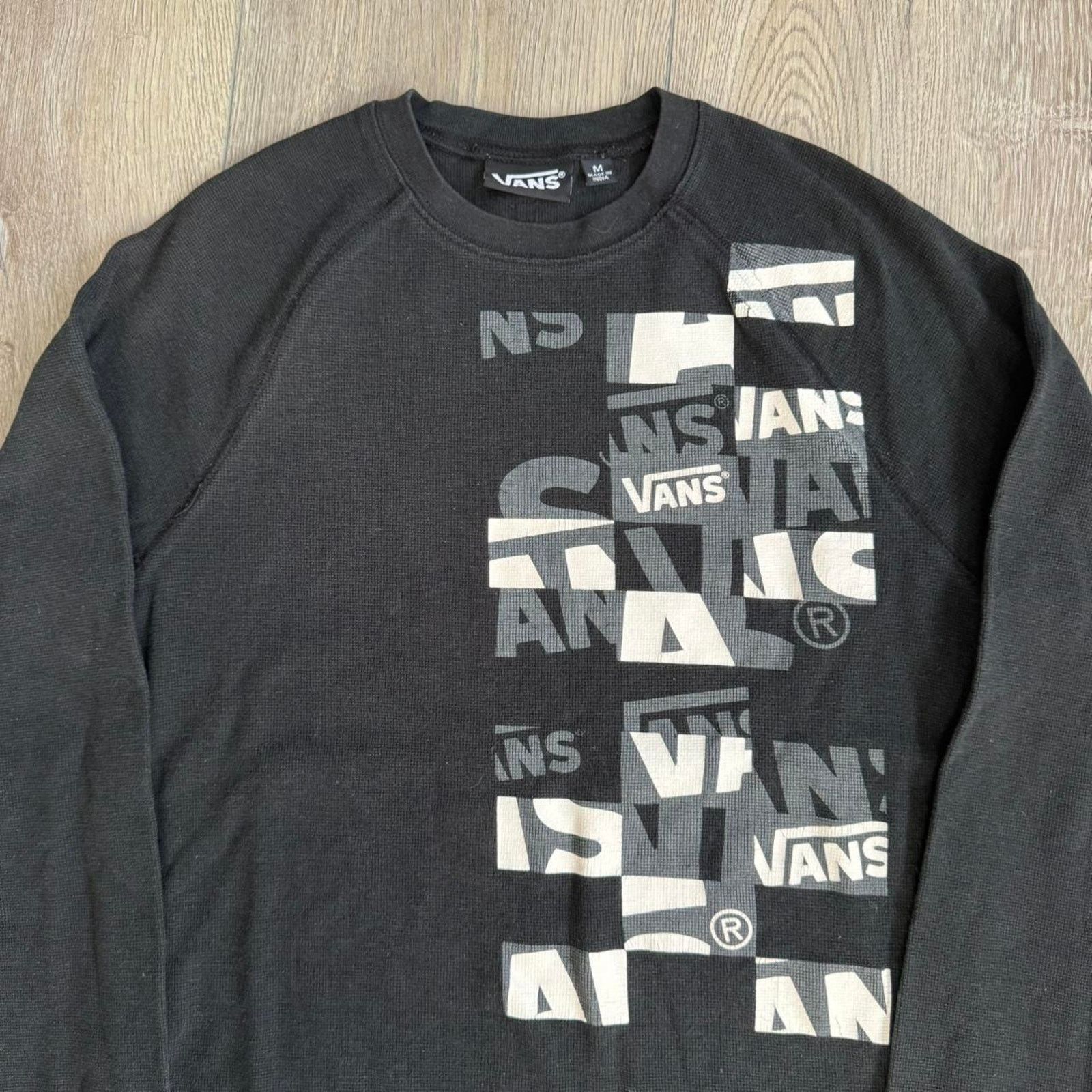 Vans Vintage y2k vans thermal long sleeve Size US M / EU 48-50 / 2 - 2 Thumbnail