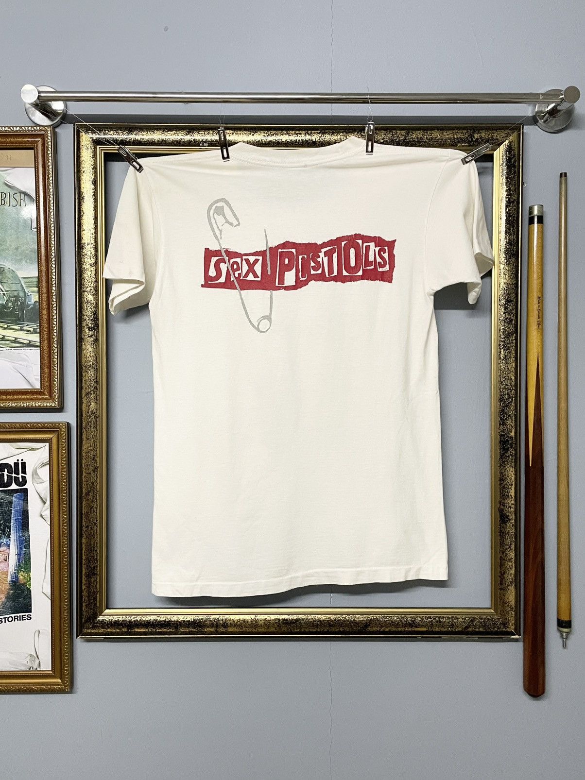 Vintage Vintage 90s Sex Pistols God Save The Queen Single Stitch Tee Size US S / EU 44-46 / 1 - 10 Thumbnail