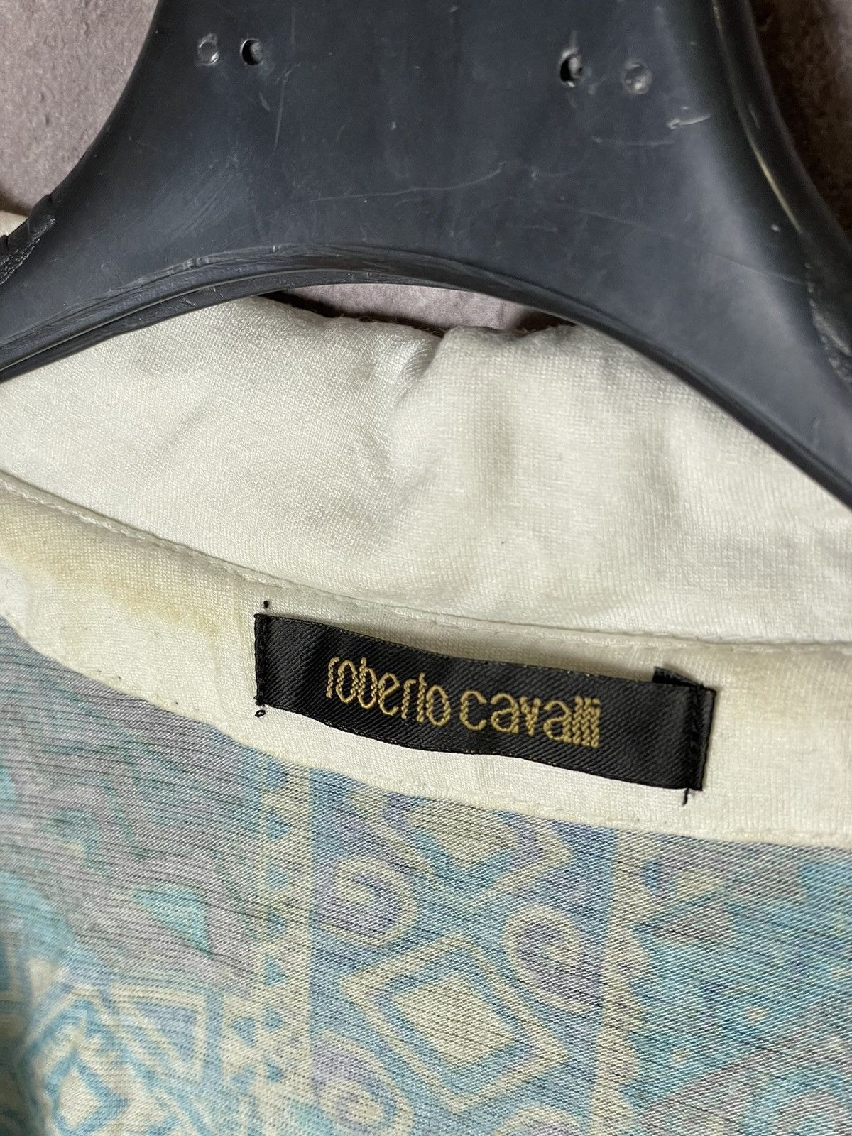 Roberto Cavalli Roberto Cavalli JPG Style Multicolour Long sleeve shirt Y2K Size M / US 6-8 / IT 42-44 - 9 Thumbnail