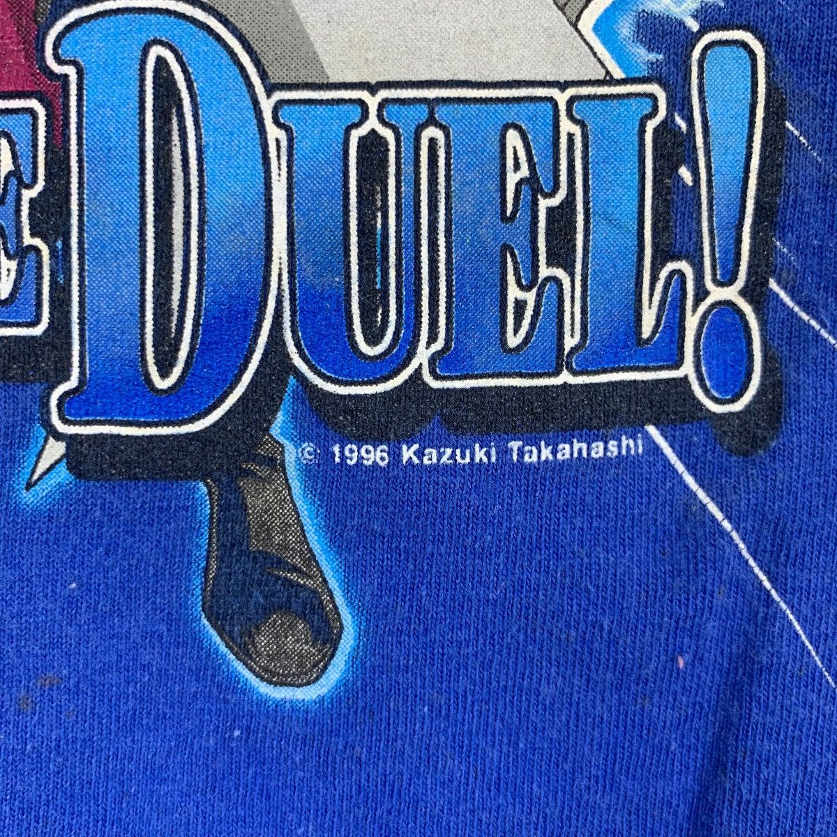 Vintage Vintage 1996 YU-GI-OH! MANGA ANIME Rule Duel Tee Shirt Size US L / EU 52-54 / 3 - 4 Thumbnail