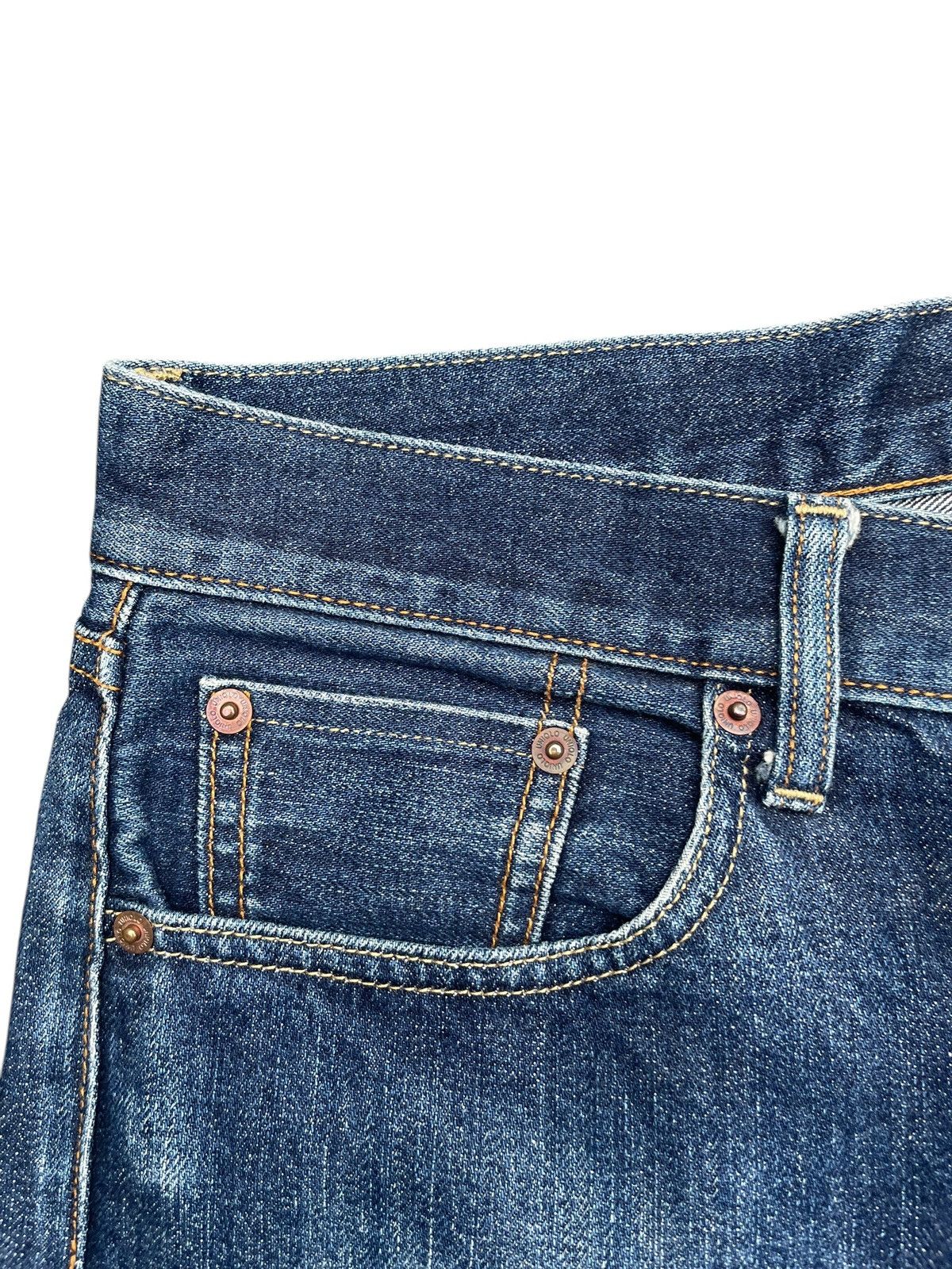 Japanese Brand × Uniqlo Uniqlo Selvedge Denim Size US 35 - 5 Thumbnail