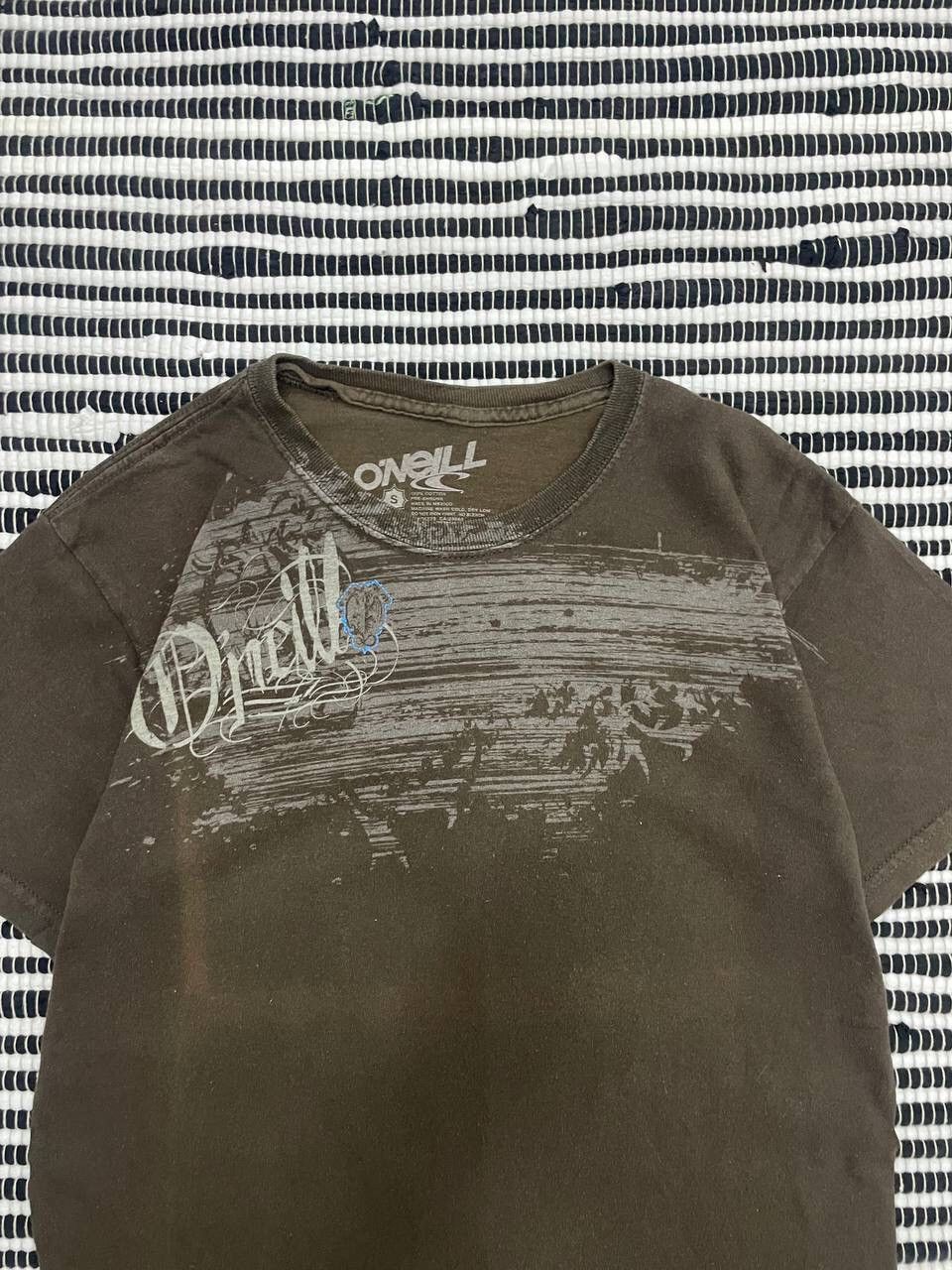 O'Neill × Vintage Vintage Sunfaded O’Neill Distressed Tee T-Shirt Y2K Size US S / EU 44-46 / 1 - 4 Thumbnail