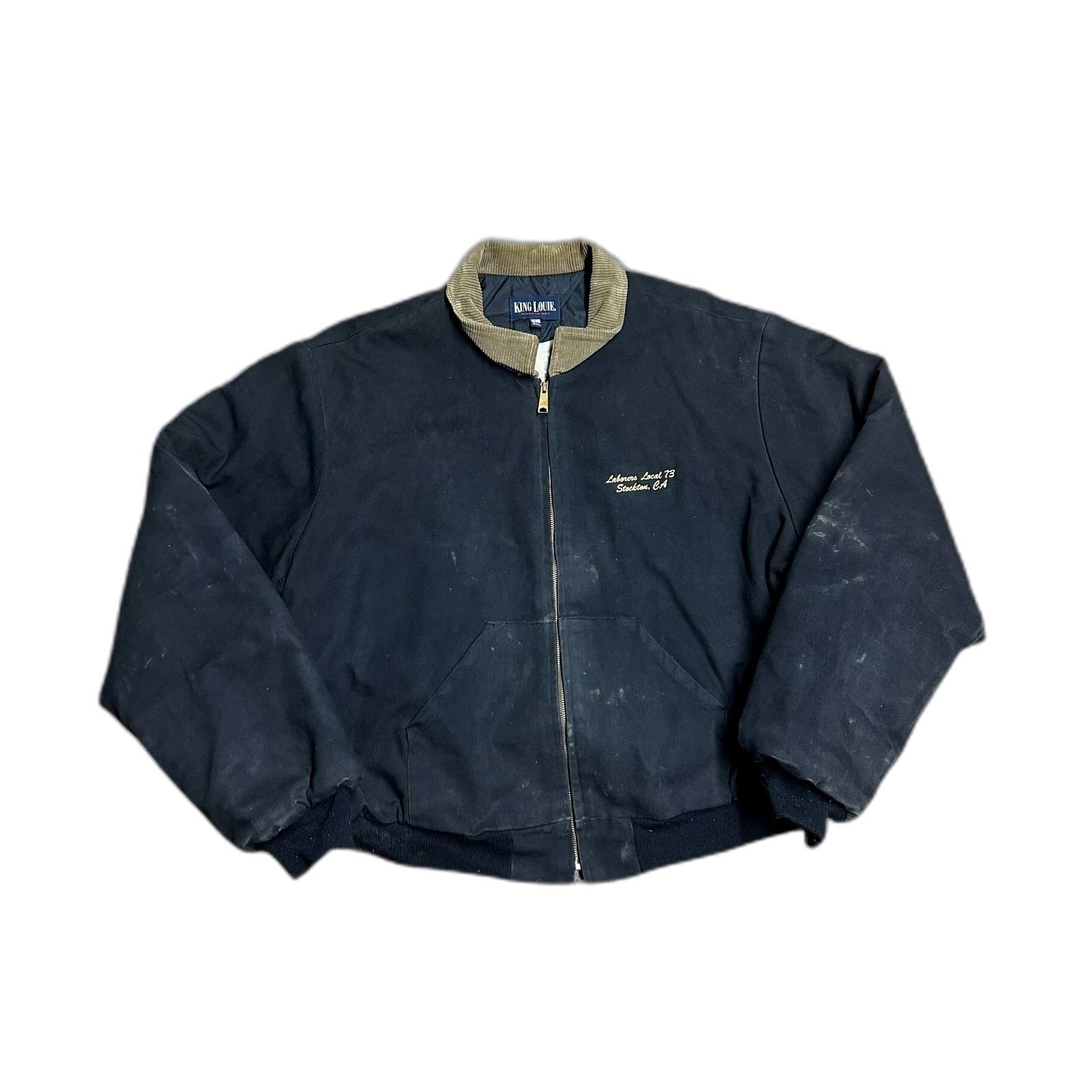 King Vintage Laborers International Union Heavy Jacket King Louie Size US XXL / EU 58 / 5 - 1 Thumbnail