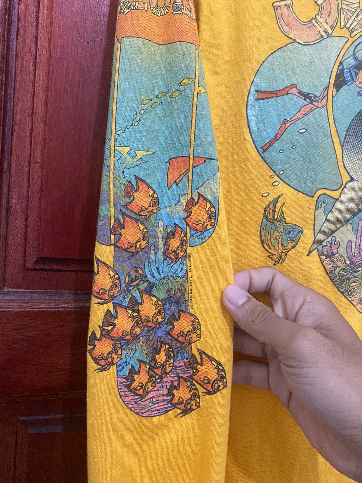 Vintage Vintage 80s Scuba Panda Intl Inc Long Sleeve T-shirt Size US M / EU 48-50 / 2 - 6 Thumbnail
