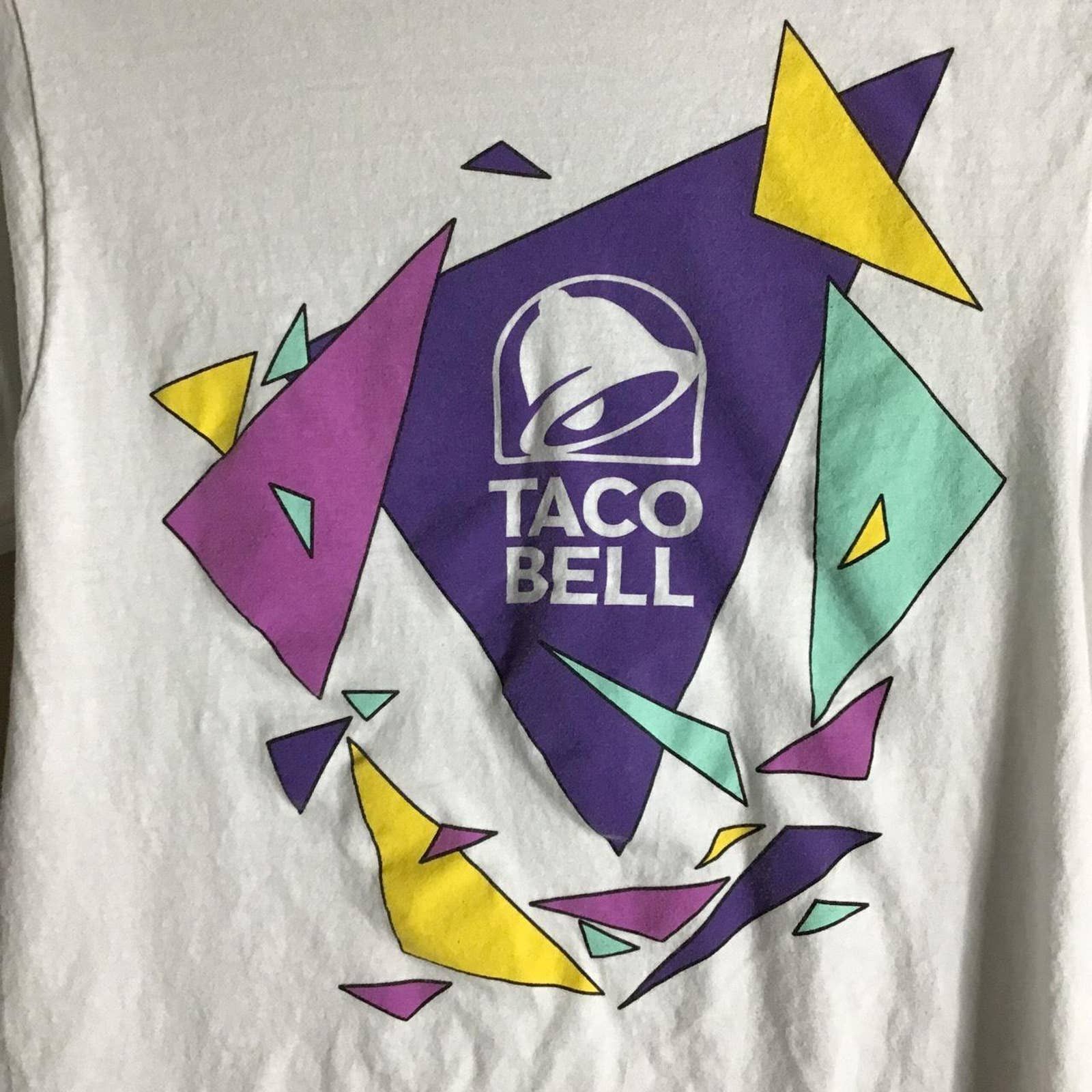 Other Taco Bell Big Restaurant Fast Food Tacos Small White T Shirt Size US S / EU 44-46 / 1 - 2 Thumbnail