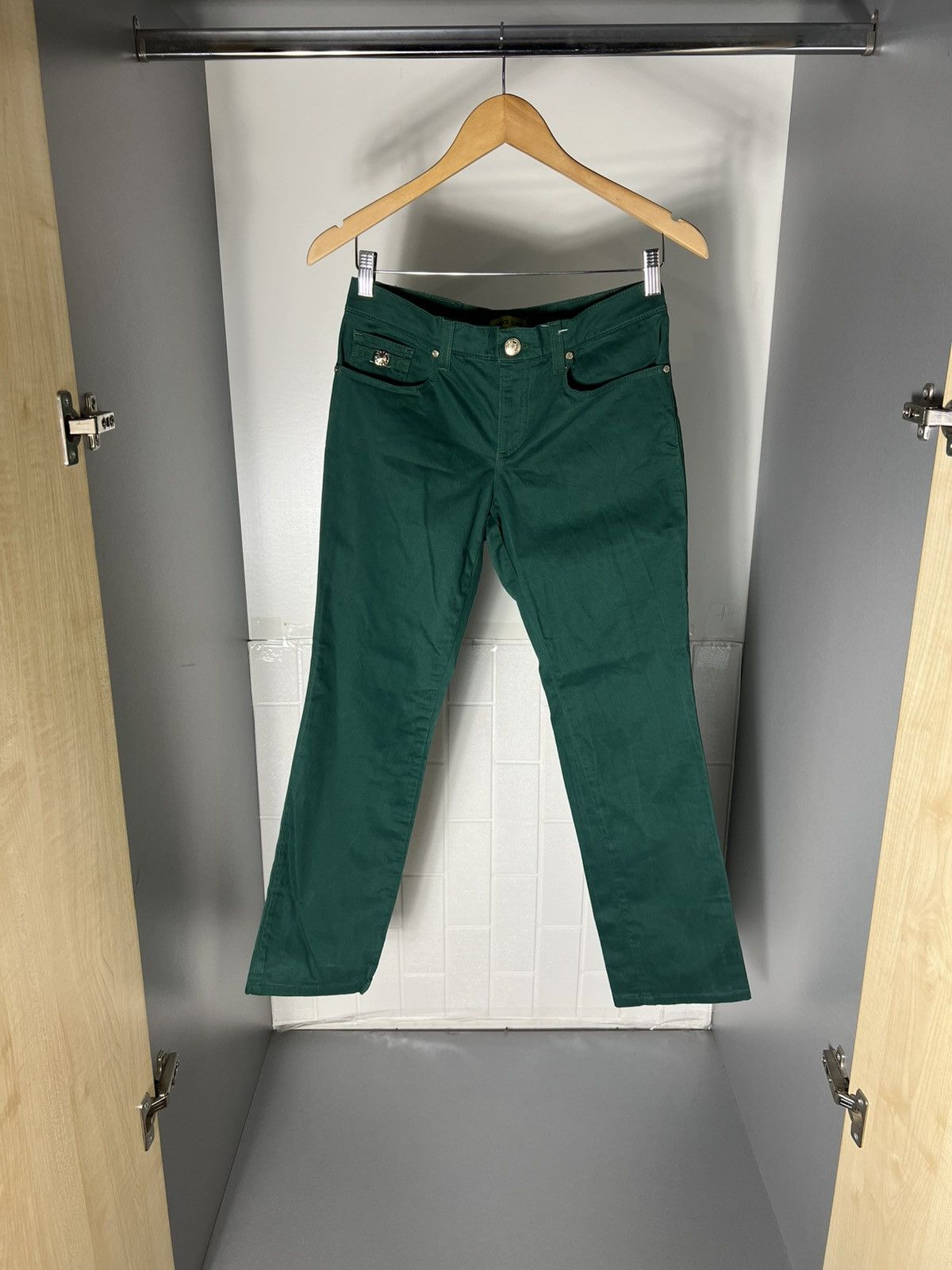 Versus Versace VINTAGE VERSACE JEANS CLASSIC ITALIAN DESIGNER DELUX CASUAL Size 27" / US 4 / IT 40 - 7 Thumbnail