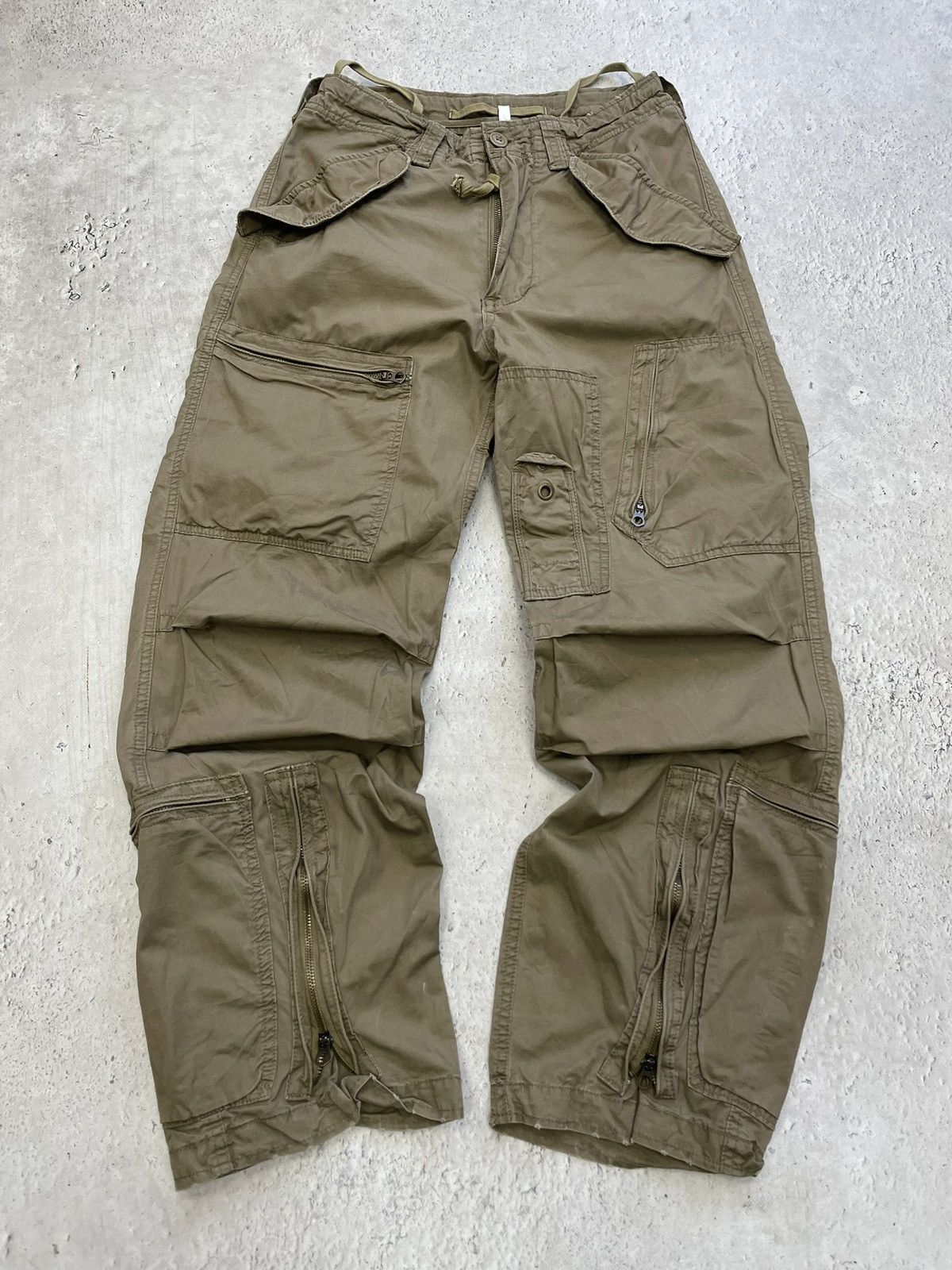 Junya Watanabe Brown multipocket cargo pants techwear utility baggy y2k Size US 30 / EU 46 - 1 Thumbnail