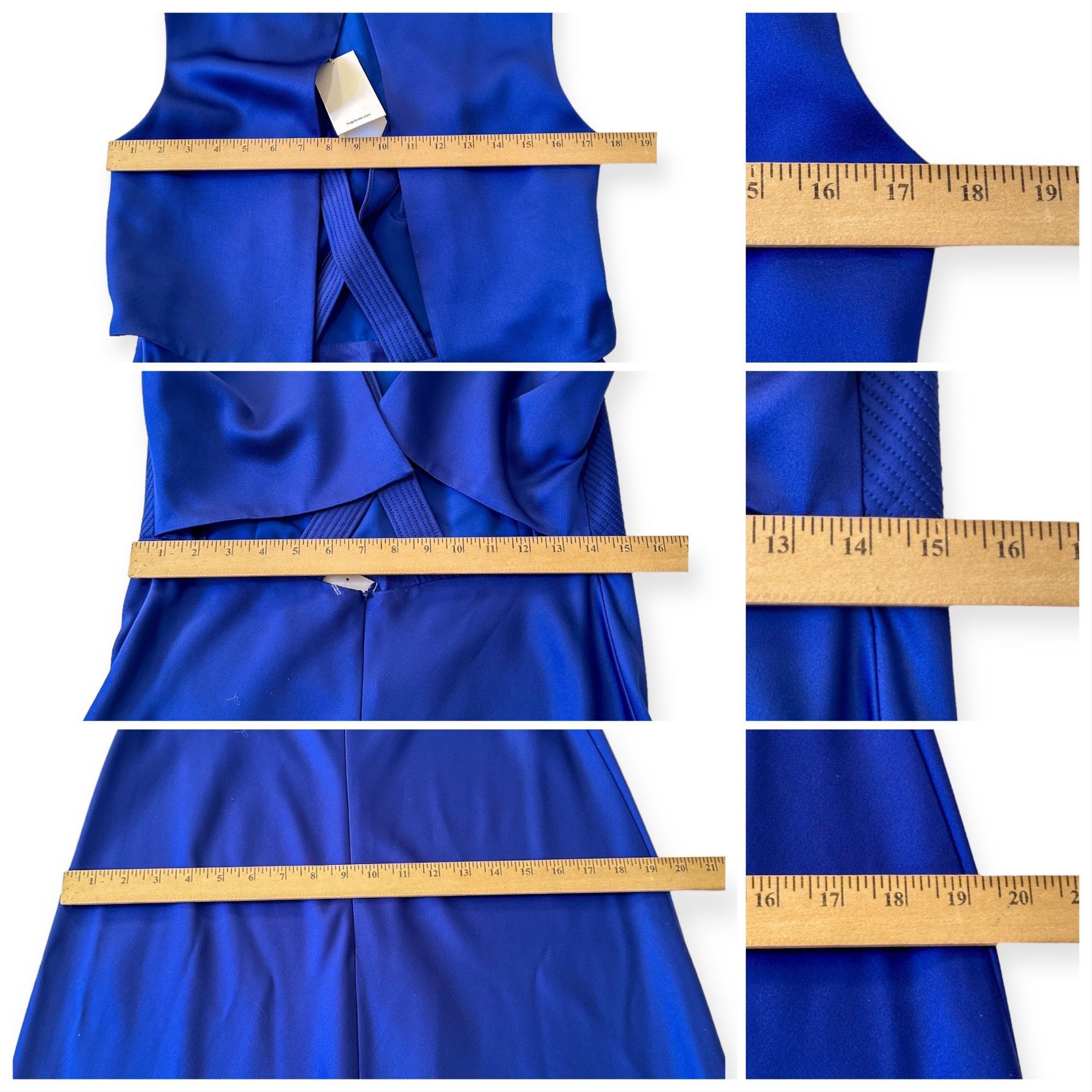 Hugo Boss Hugo Boss Blue Dacosa GC Maxi Dress, Size 42 EU, Cobalt Blue Size M / US 6-8 / IT 42-44 - 15 Thumbnail