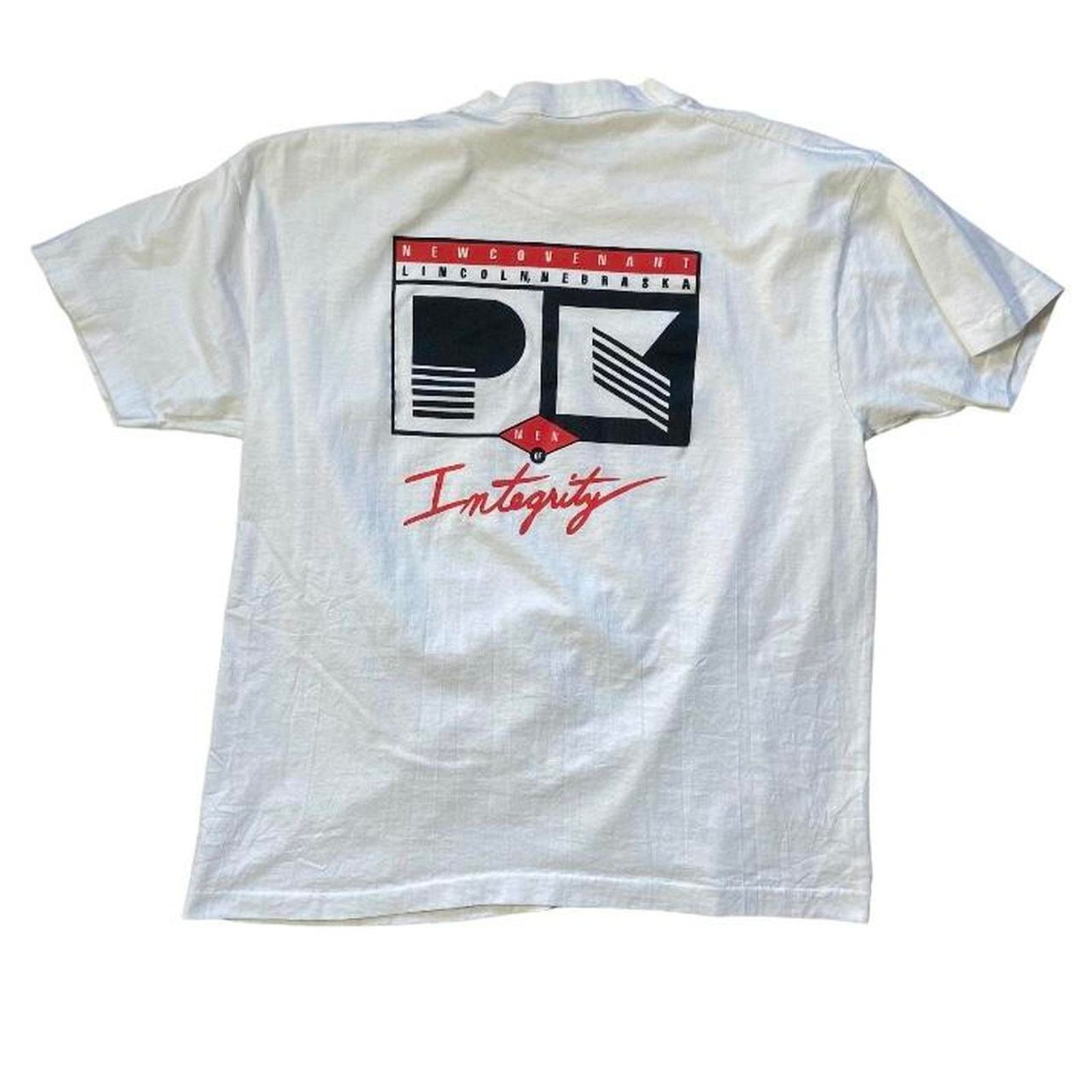 Fruit Of The Loom 90s god jesus tee shirt Size US XL / EU 56 / 4 - 1 Thumbnail