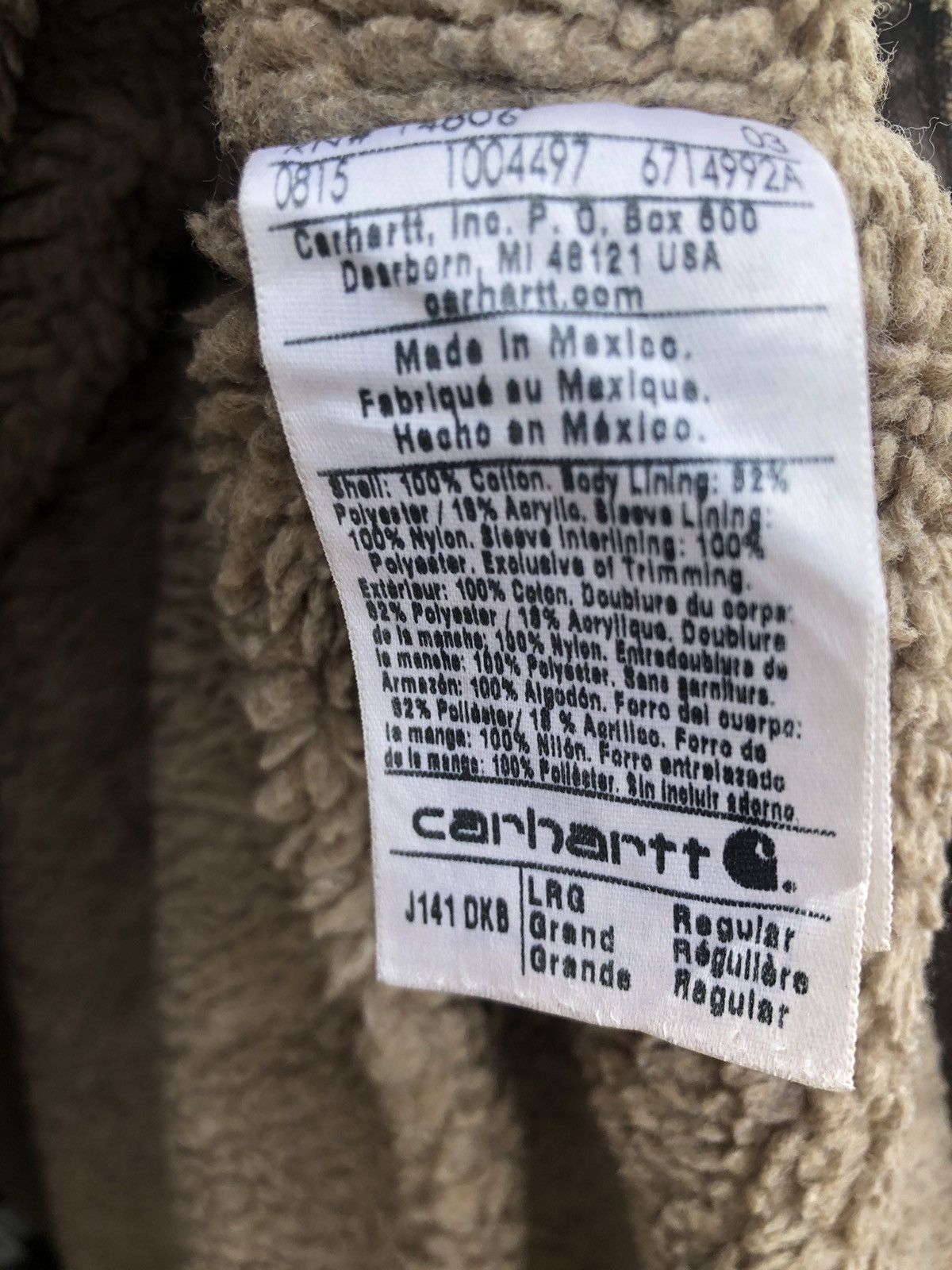 Carhartt Vintage Carhartt Detroit Hooded Kanye West Style Jacket Size US M / EU 48-50 / 2 - 5 Thumbnail
