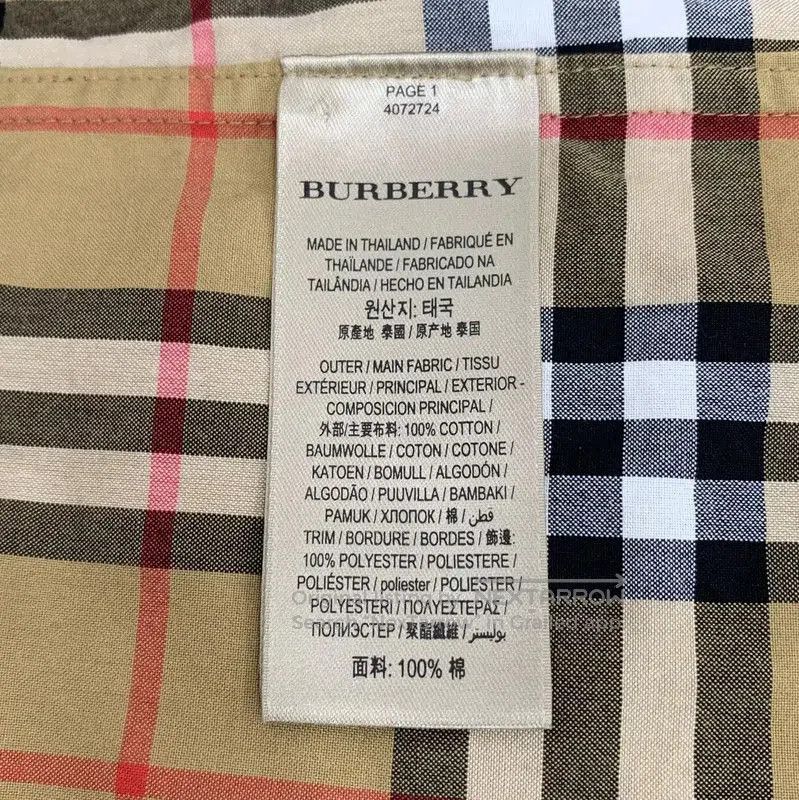 Burberry Burberry Brown Women's Checkered Shirt. Size S / US 4 / IT 40 - 6 Thumbnail