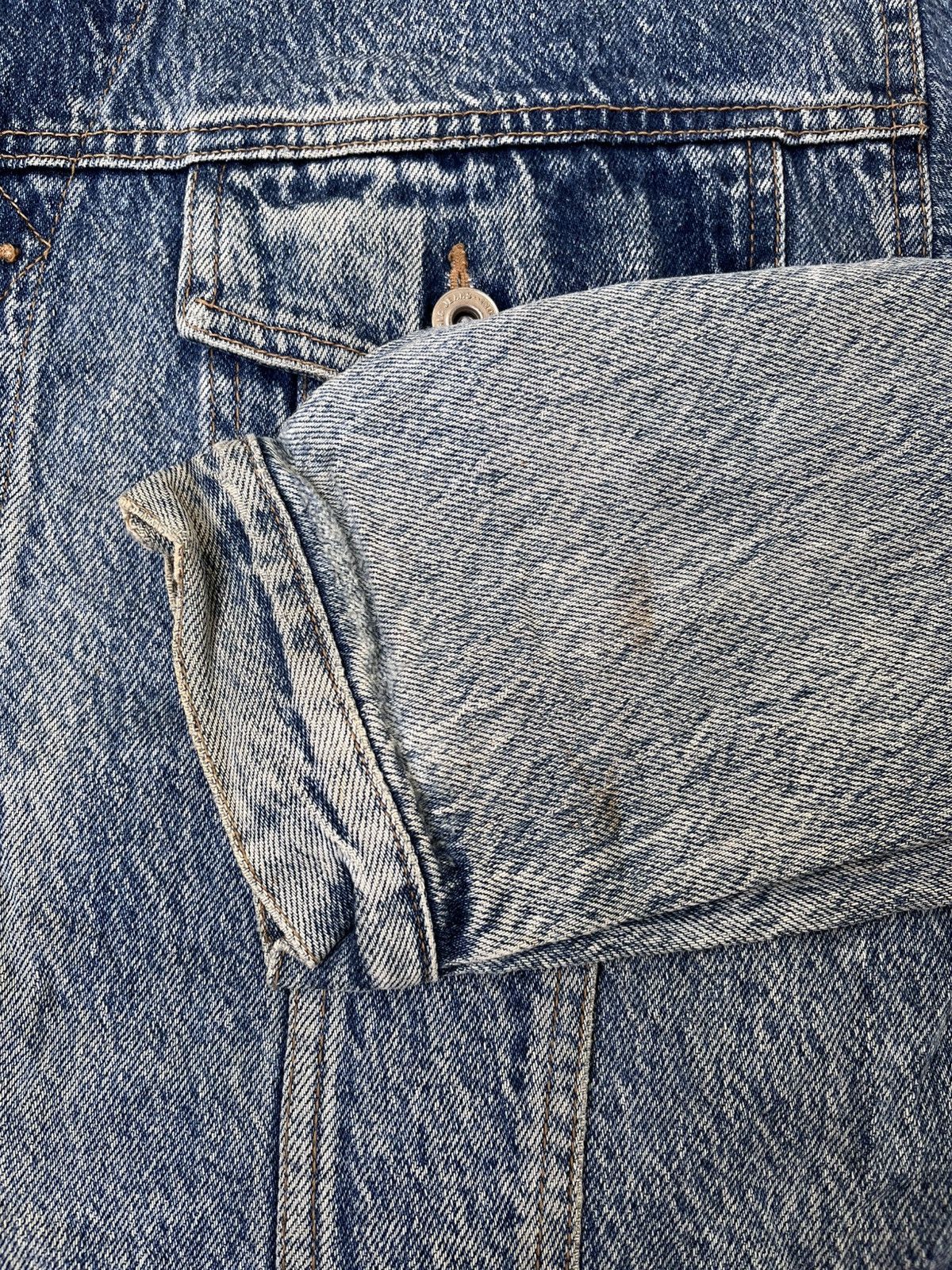 Japanese Brand Vintage Big John acid wash denim jacket Size US S / EU 44-46 / 1 - 12 Thumbnail