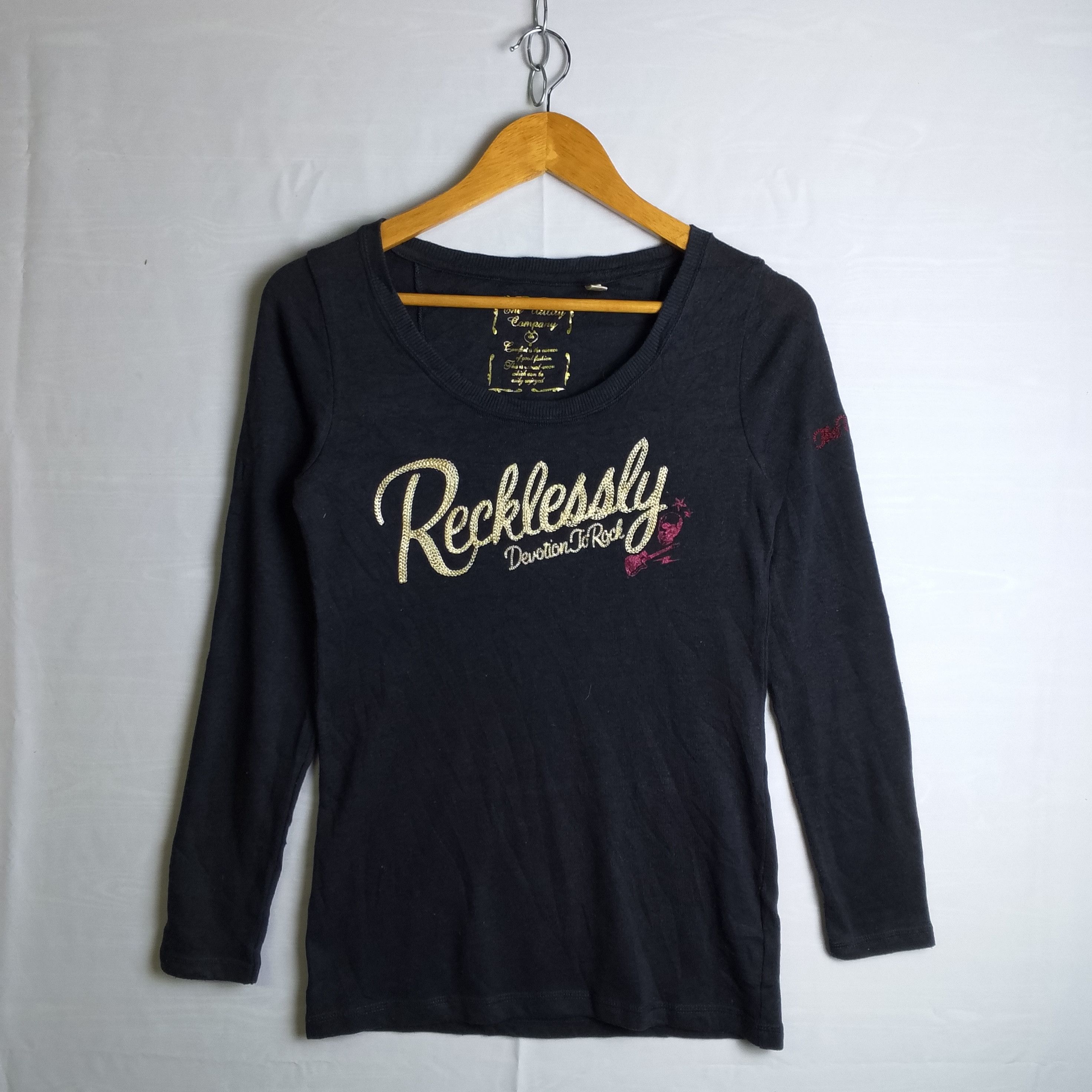 If Six Was Nine The Utility Company Recklessly Devotion To Rock Tee Size S / US 4 / IT 40 - 1 Thumbnail