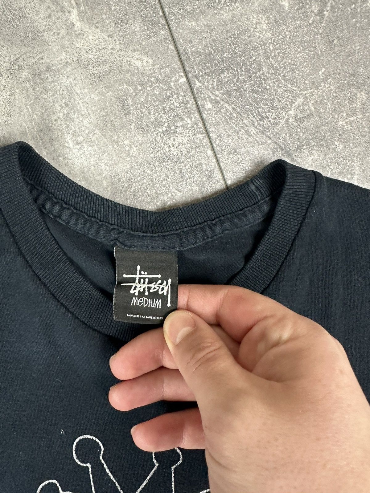 Stussy Stussy Link Man Overprint Logo T-Shirt Size US M / EU 48-50 / 2 - 5 Thumbnail