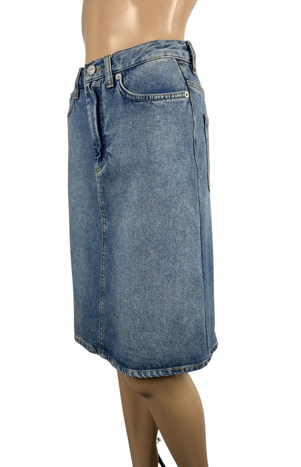 Wood Wood Wood Wood Denim Midi Skirt size XS Size 25" / US 0 / IT 36 - 4 Thumbnail