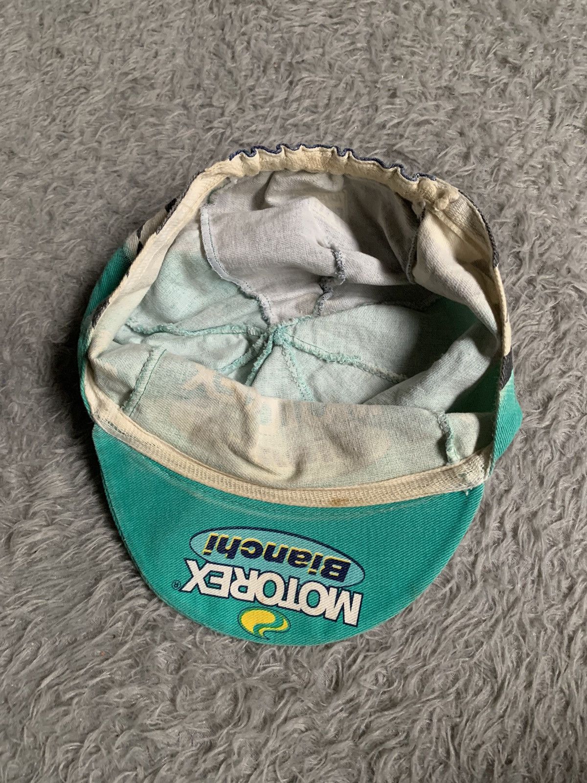 Gear for Sports Vintage Motorex Bianchi Santini Cotton Cycling Cap Size ONE SIZE - 11 Thumbnail