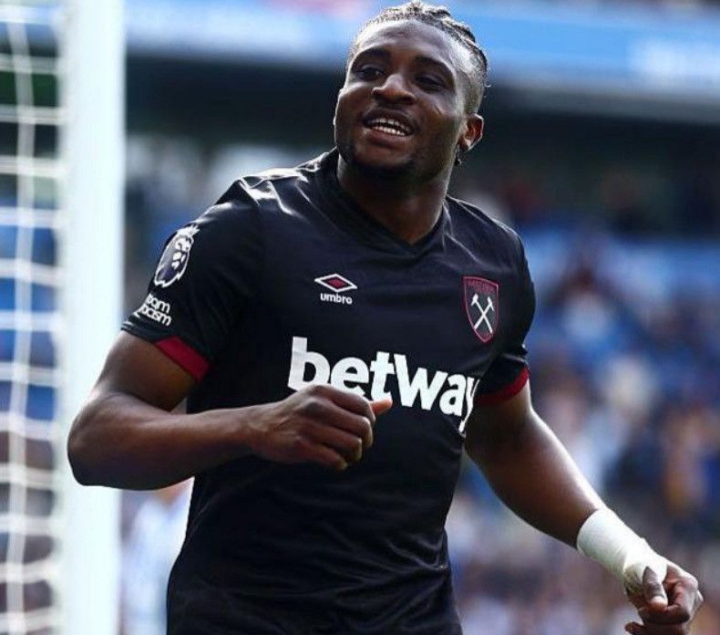 Umbro Umbro West Ham MOHAMMED KUDUS🇬🇭 2024/25 away jersey Size US M / EU 48-50 / 2 - 6 Thumbnail