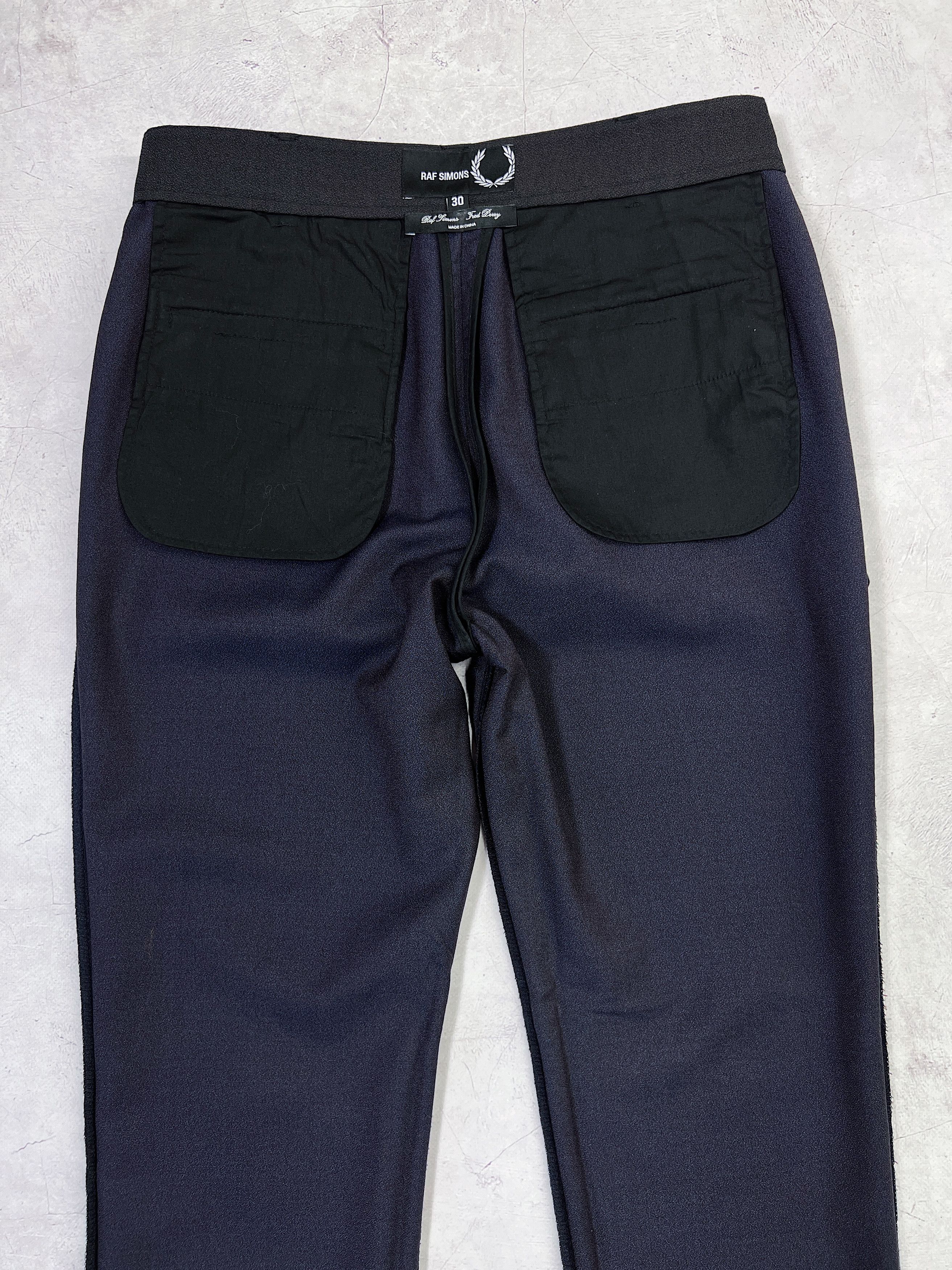 Fred Perry × Raf Simons Raf Simons x Fred Perry Chino Pants Wool Trousers Size US 30 / EU 46 - 20 Thumbnail