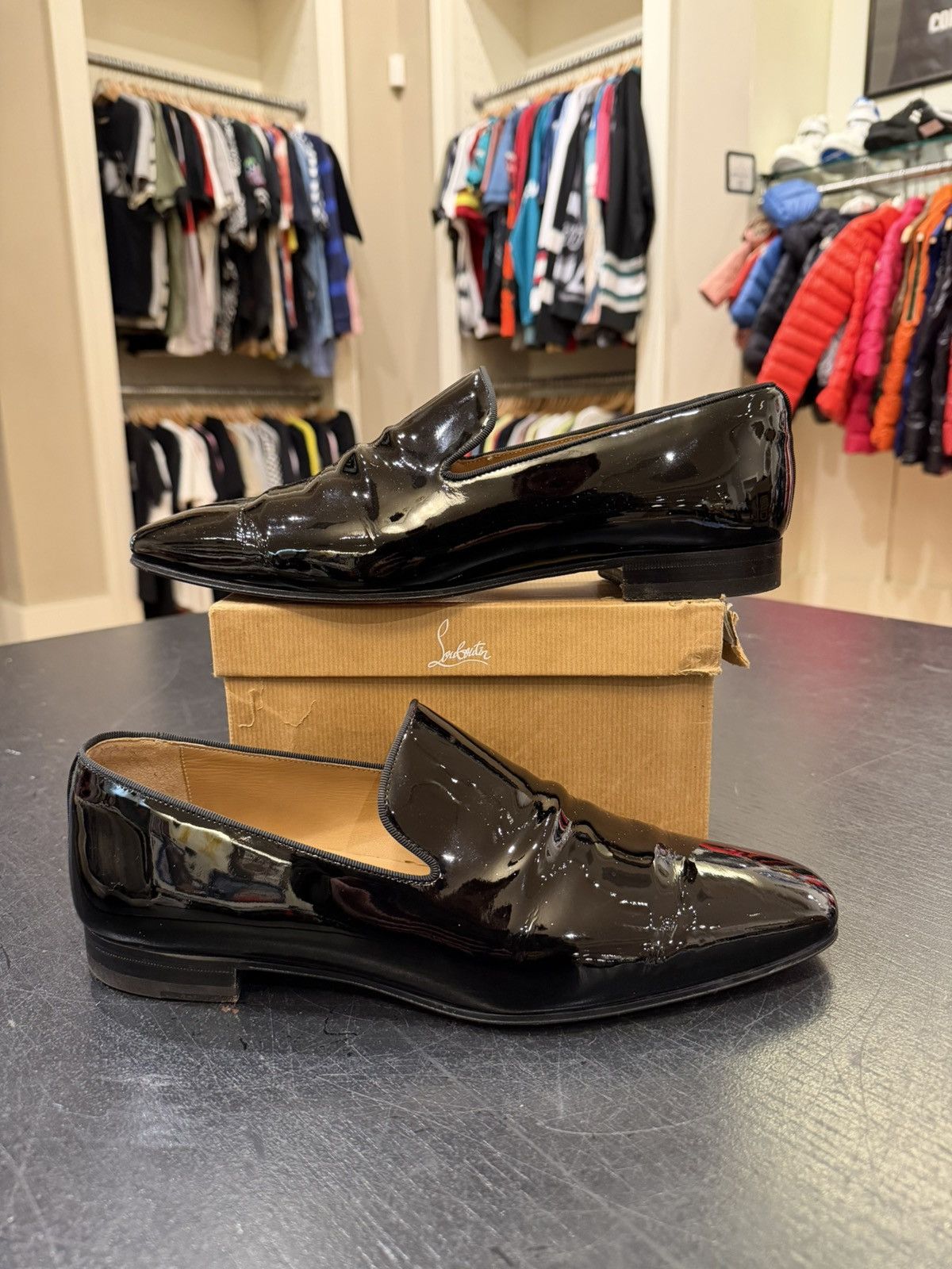 Christian Louboutin Christian Louboutin Patent Leather Loafers Size US 9.5 / EU 42-43 - 1 Thumbnail