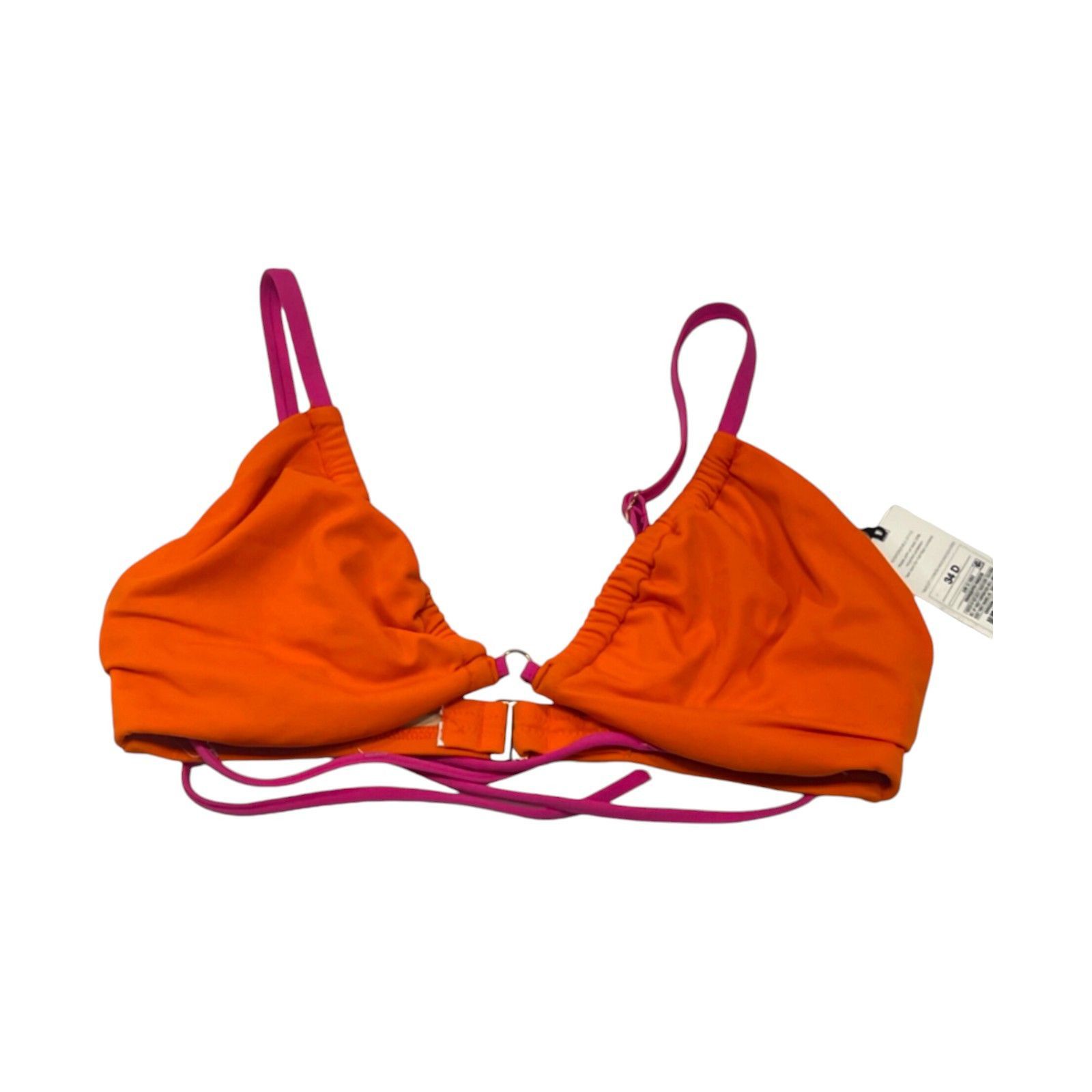 Other Shade & Shore - Women's Strappy Ring Detail Bikini Top - Ora Size ONE SIZE - 4 Thumbnail