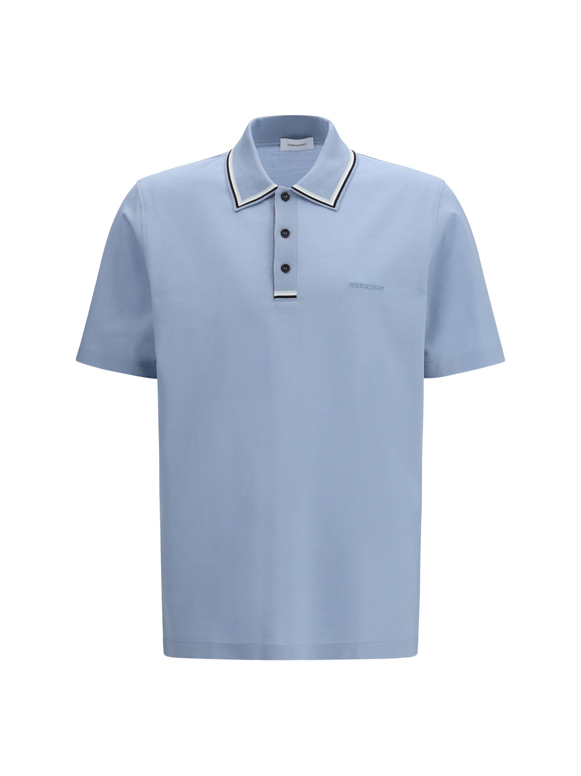Salvatore Ferragamo Cotton Polo Size US S / EU 44-46 / 1 - 1 Thumbnail