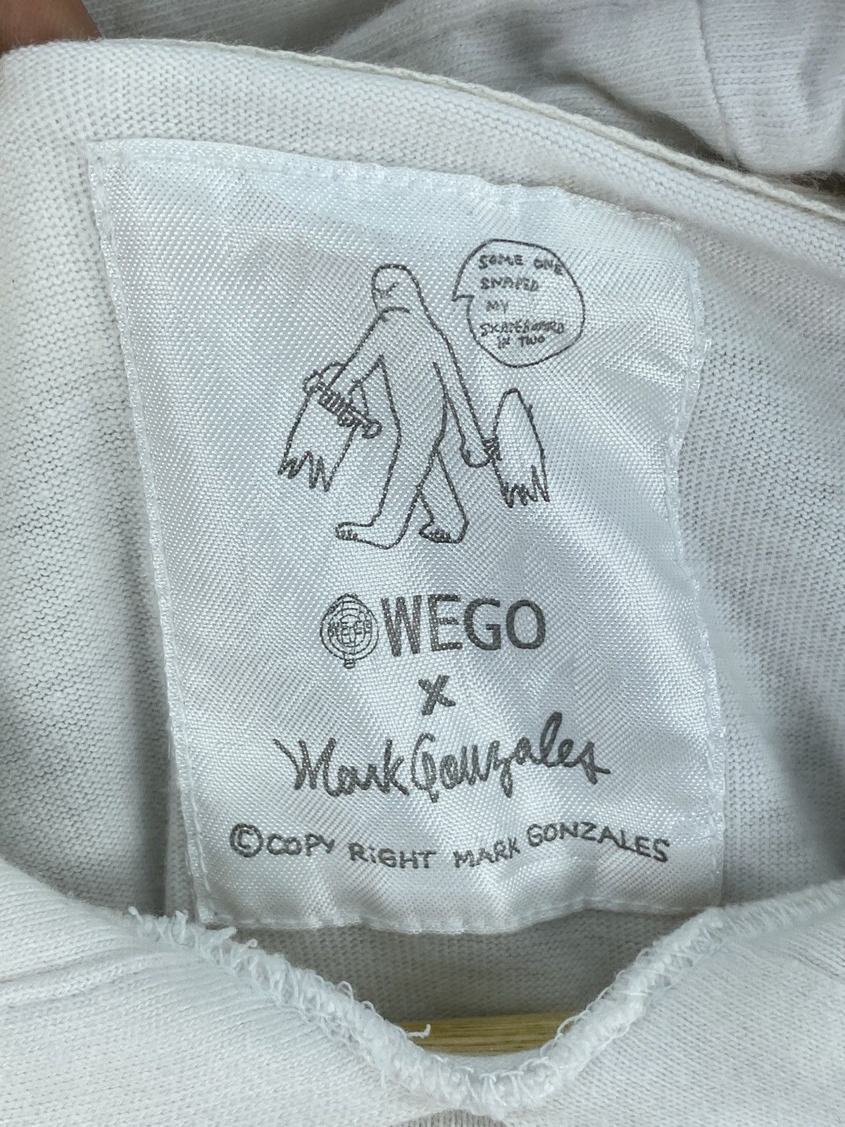 Flip Skateboards 💥RARE💥Wego X Mark Gonzales T-Shirt Hoodie Short Sleeve Size US S / EU 44-46 / 1 - 12 Thumbnail