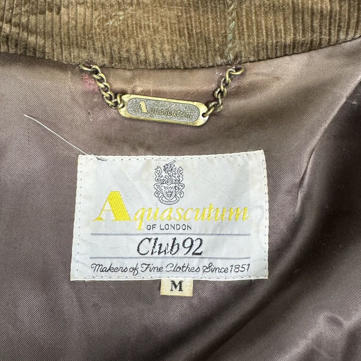 Aquascutum ⚡️AQUASCUTUM OF LONDON PLAIDS TARTAN BUTTON JACKET Size US M / EU 48-50 / 2 - 9 Thumbnail