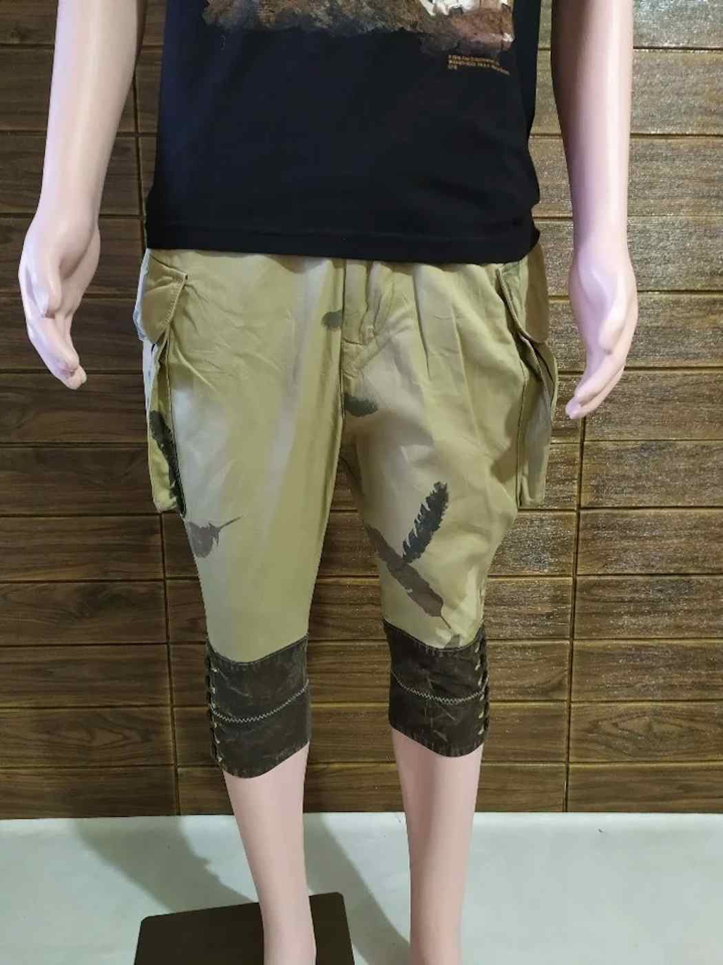 Kapital RARE Kapital Japan Cropped Pants big Pocket design Feather Size US 29 - 18 Thumbnail