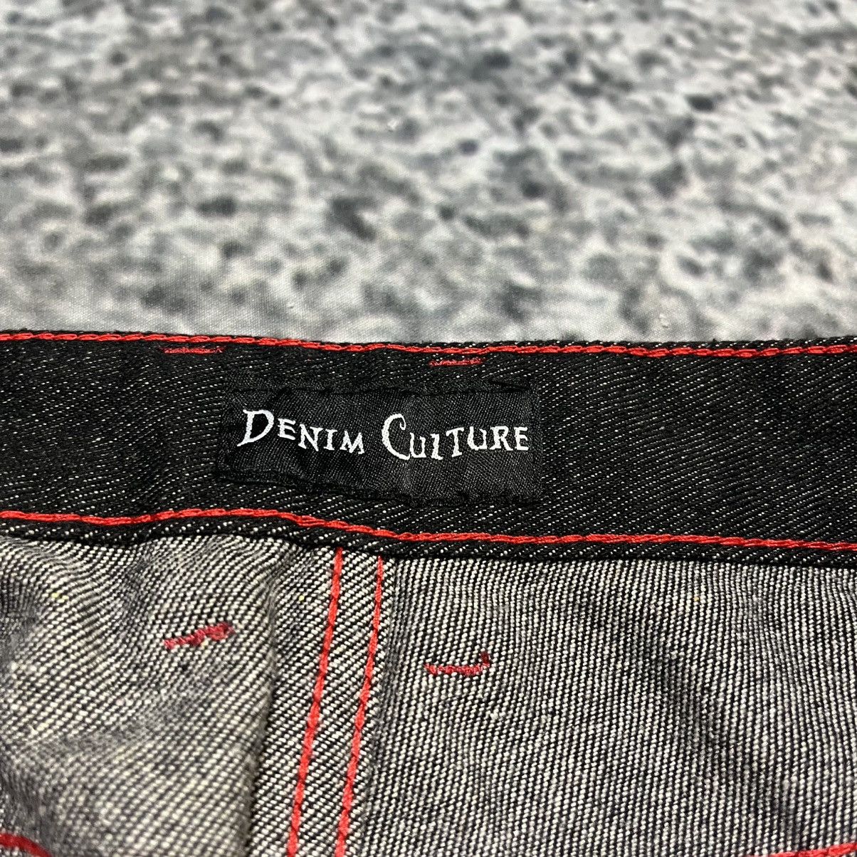 Vintage VINTAGE Y2K DENIM CULTURE BAGGY EMBROIDERED GRUNGE JEANS Size US 34 / EU 50 - 6 Thumbnail