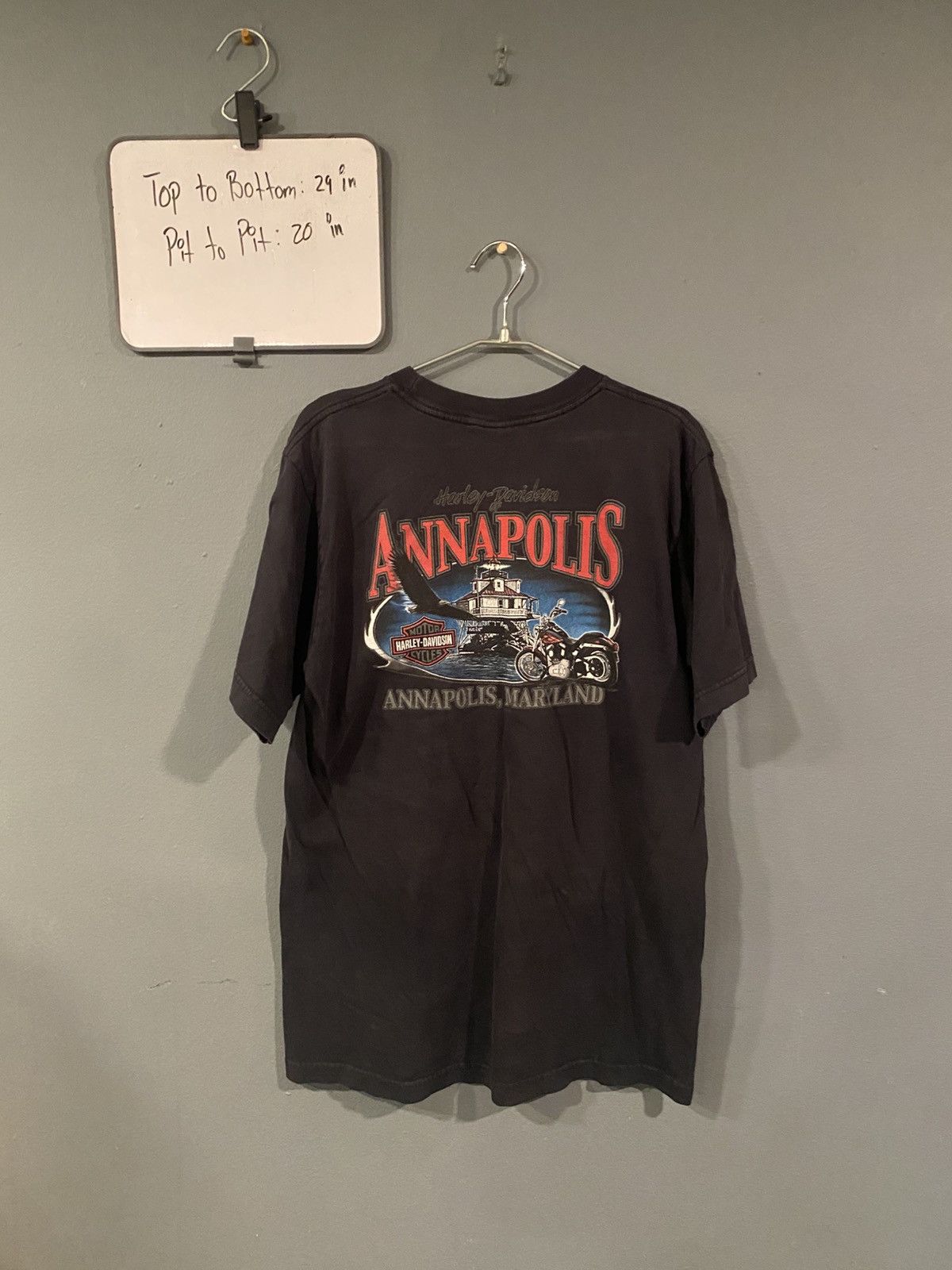 Harley Davidson Vintage Y2K Harley Davidson T Shirt Size US L / EU 52-54 / 3 - 3 Thumbnail